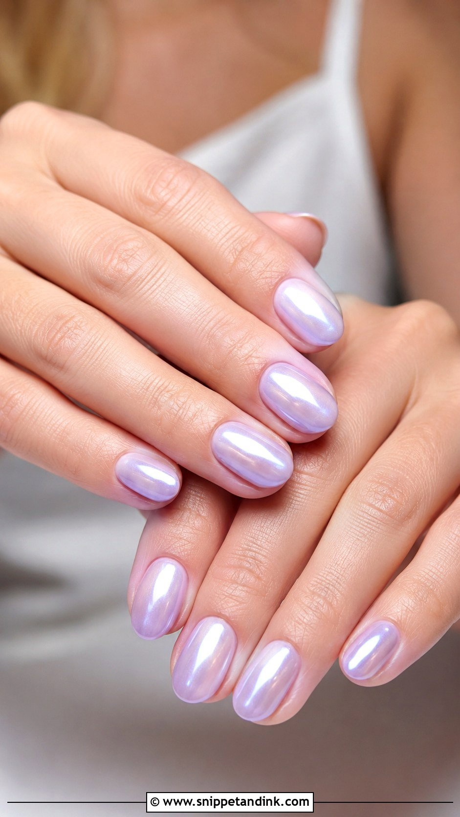 Lilac Chrome Wedding Nails - Snippet and Ink - 20 Purple Wedding Nails for Bride