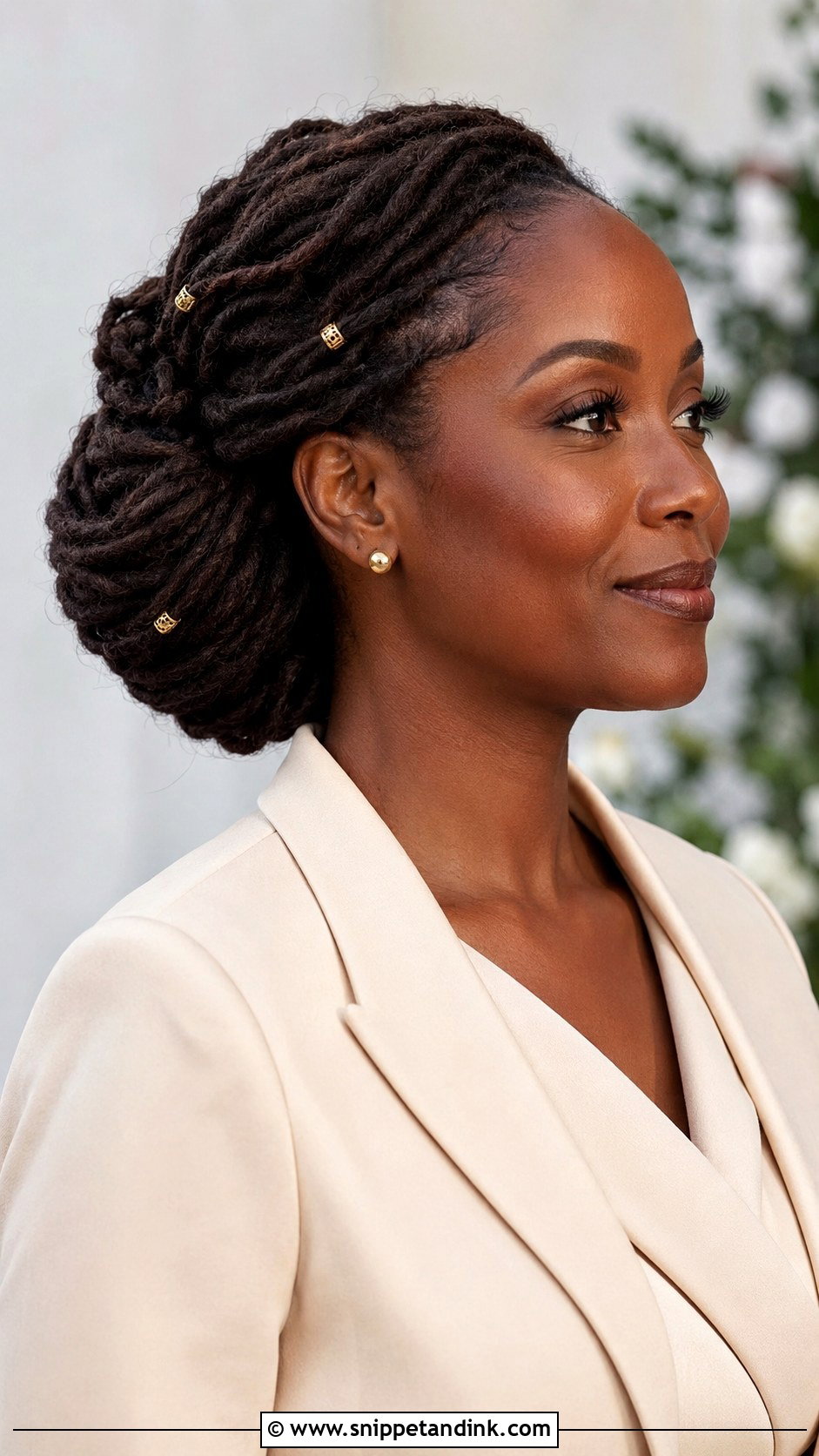 Loc Bun For Wedding Guest Black Hair - Snippet and Ink - 15 Wedding Guest Hairstyles Black Hair