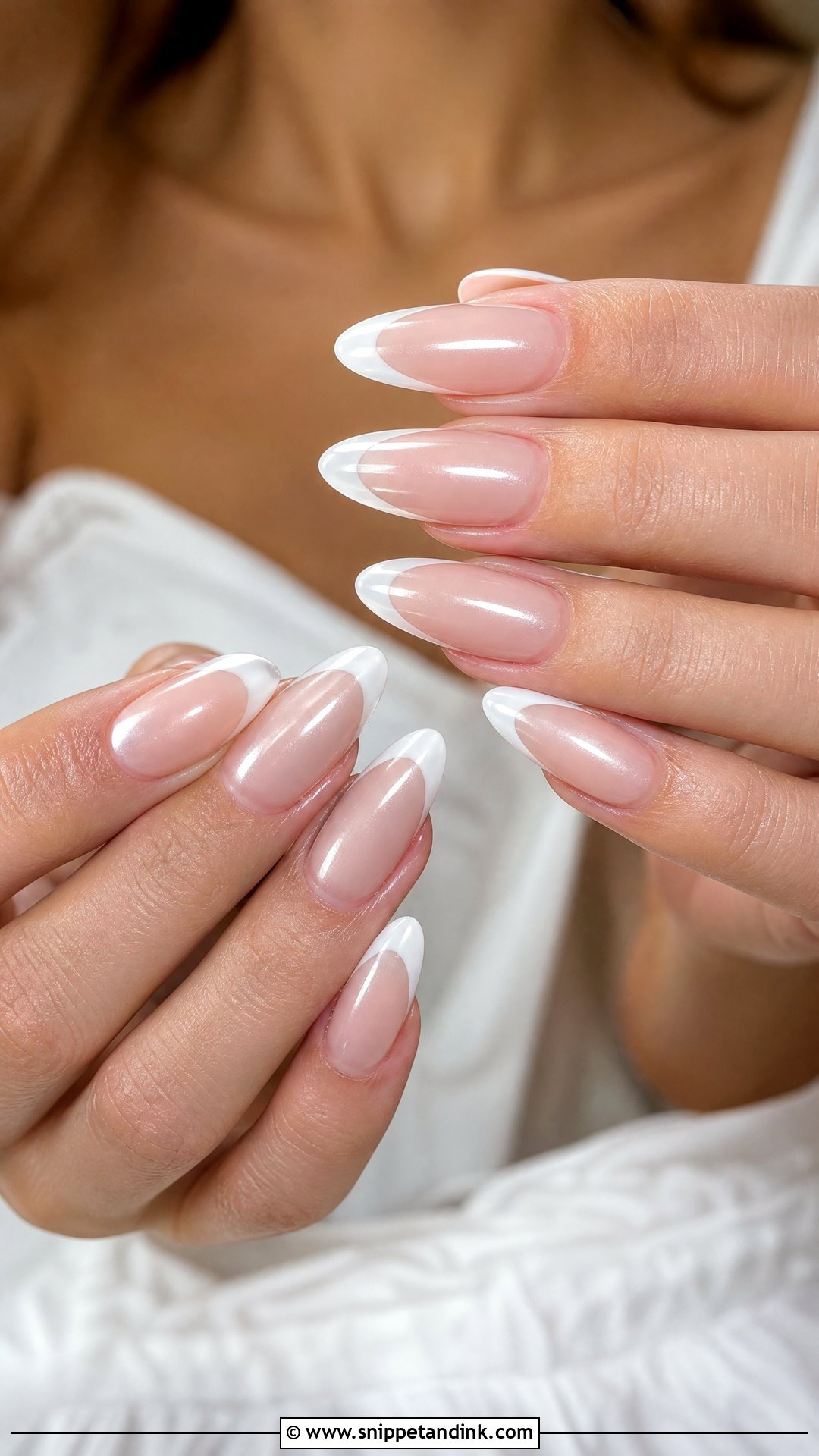 Long Almond Wedding Nails - Snippet and Ink - 25 Almond Wedding Nails for Bride