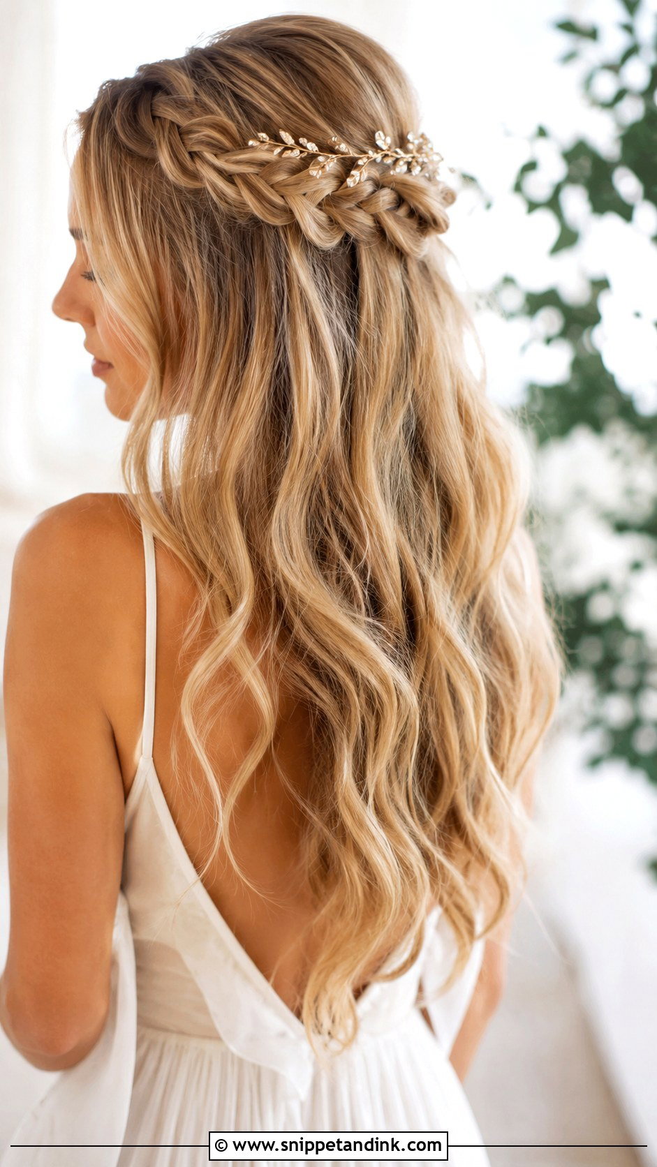 Long Boho Wedding Waves - Snippet and Ink - 15 Long Hair Wedding Waves