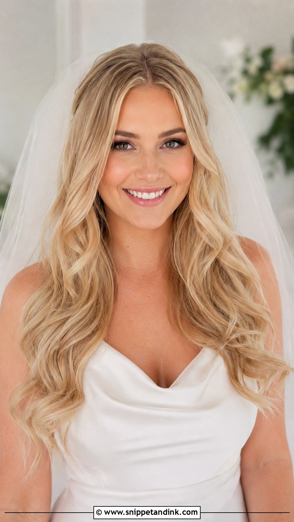 Long Curled Wedding Hair Down - Snippet and Ink - 15 Long Curled Wedding Hair Ideas