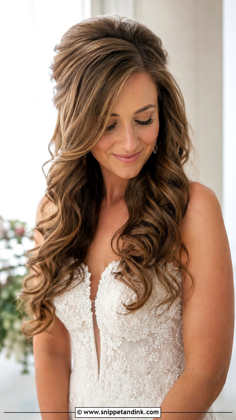 Long Curls With Soft Crown Volume - Snippet and Ink - 20 Long Curled Hairstyles for Wedding