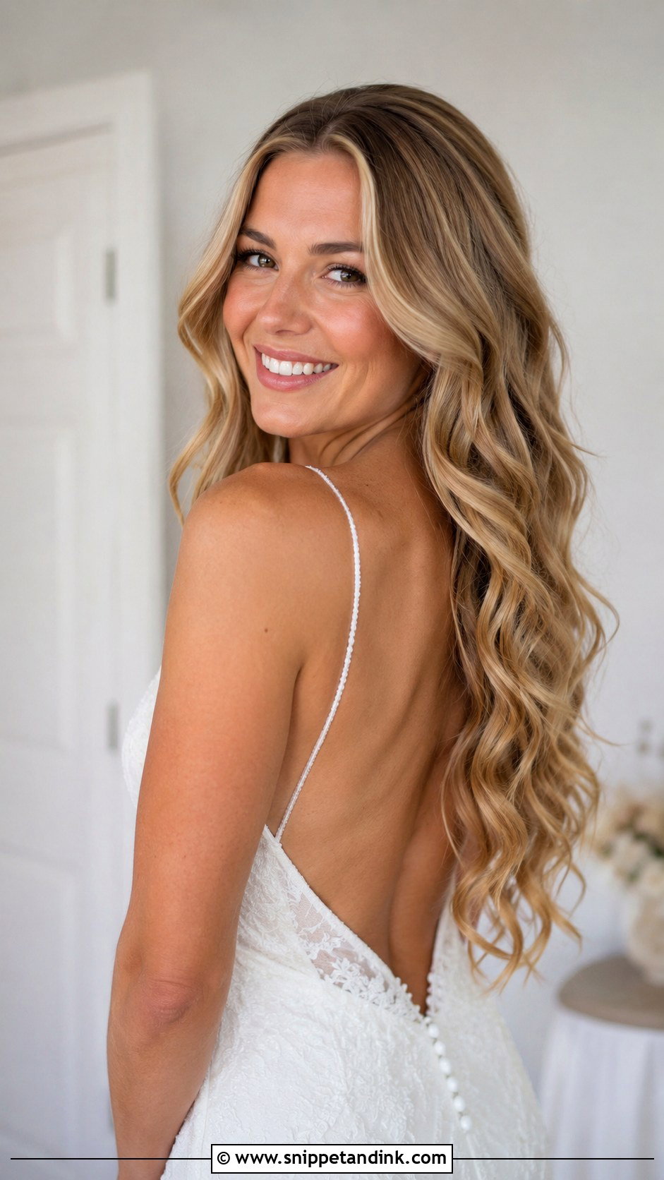 Long Curly Wedding Hair Down - Snippet and Ink - 25 Wedding Hair Down with Curls
