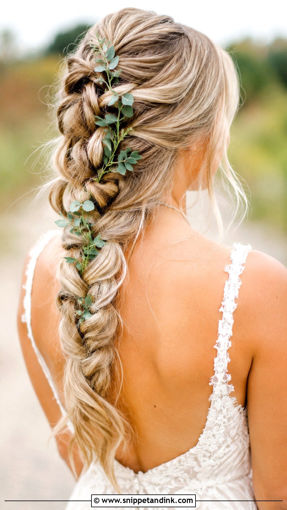 Long Dutch Braid - Snippet and Ink - 30 Long Hair Wedding Styles