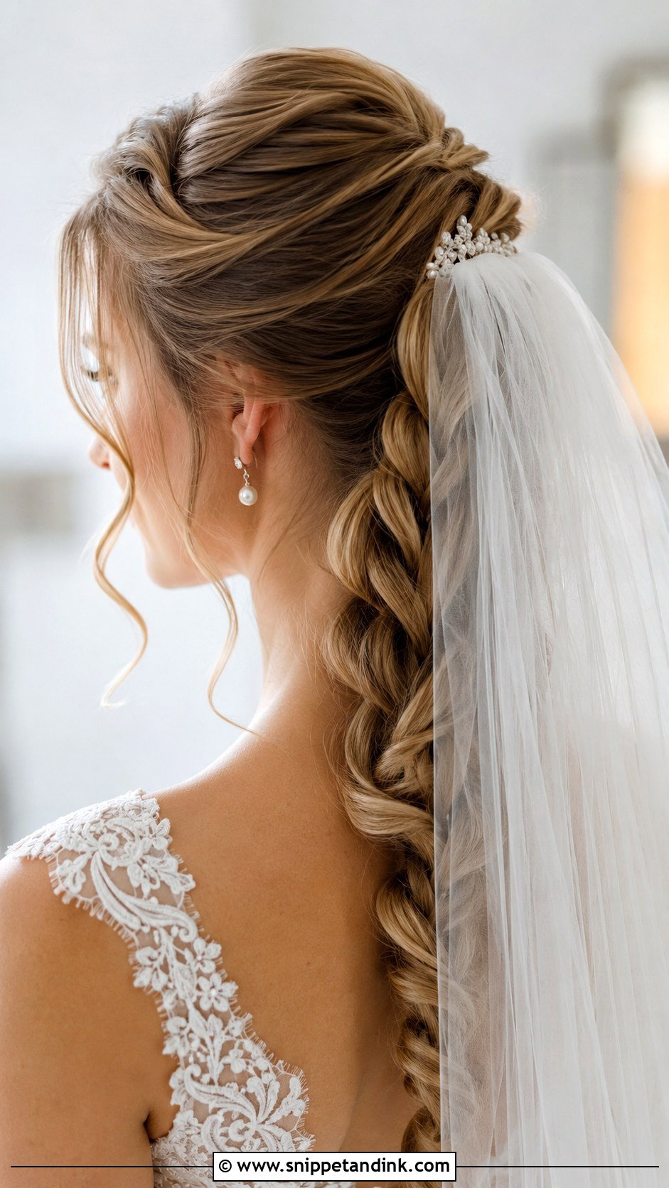 Long French Braid Wedding Hair - Snippet and Ink - 15 Long Braid Hairstyles Wedding
