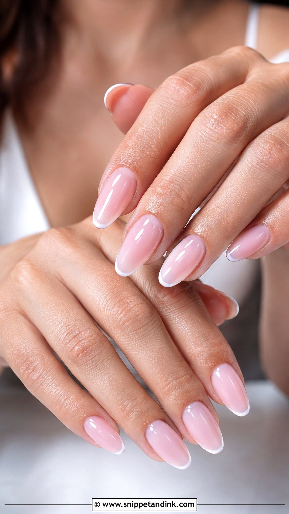 Long French Tip Wedding Nails - Snippet and Ink - 20 Long Wedding Nails