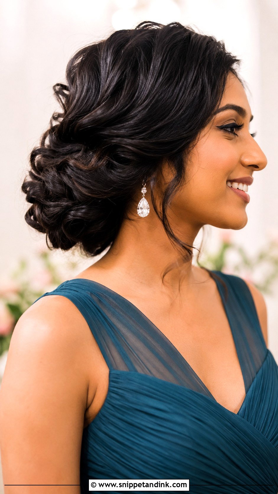 Long Hair Bridesmaid Updo - Snippet and Ink - 20 Bridesmaids Hair Updo Ideas