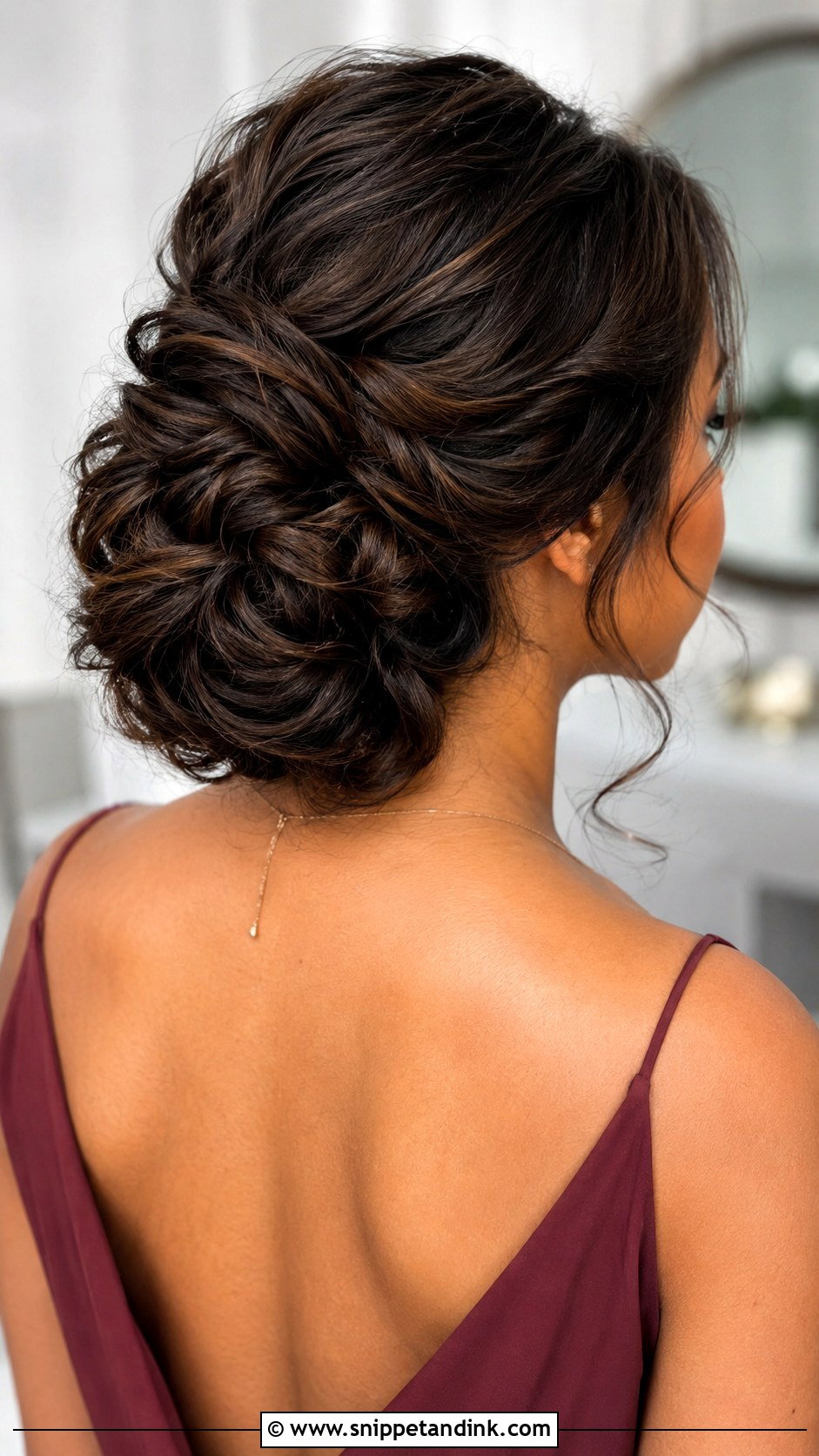 Long Hair Bridesmaid Updo - Snippet and Ink - 20 Updo Hair Styles for Bridesmaids
