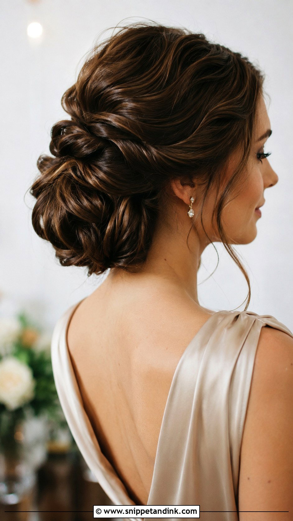 Long Hair Bridesmaid Updo - Snippet and Ink - 20 Updos Bridesmaid Hair