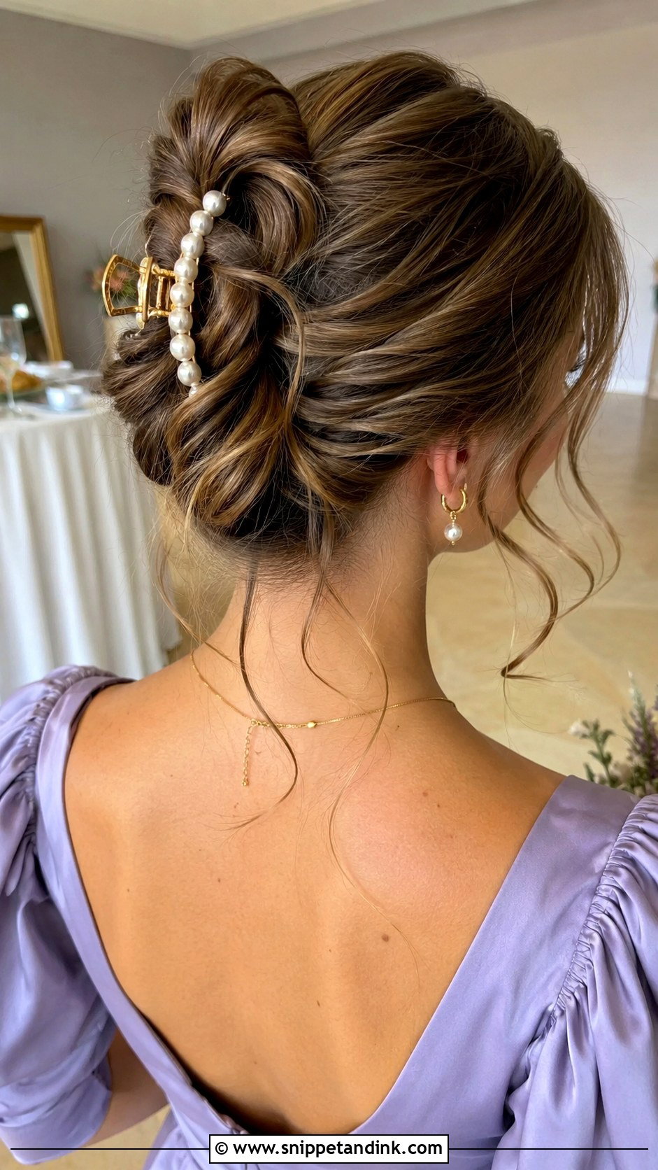 Long Hair Fishtail Braid Wedding Guest Hairstyle - Snippet and Ink - 15 Hairstyle for Wedding Guest Long Hair Ideas