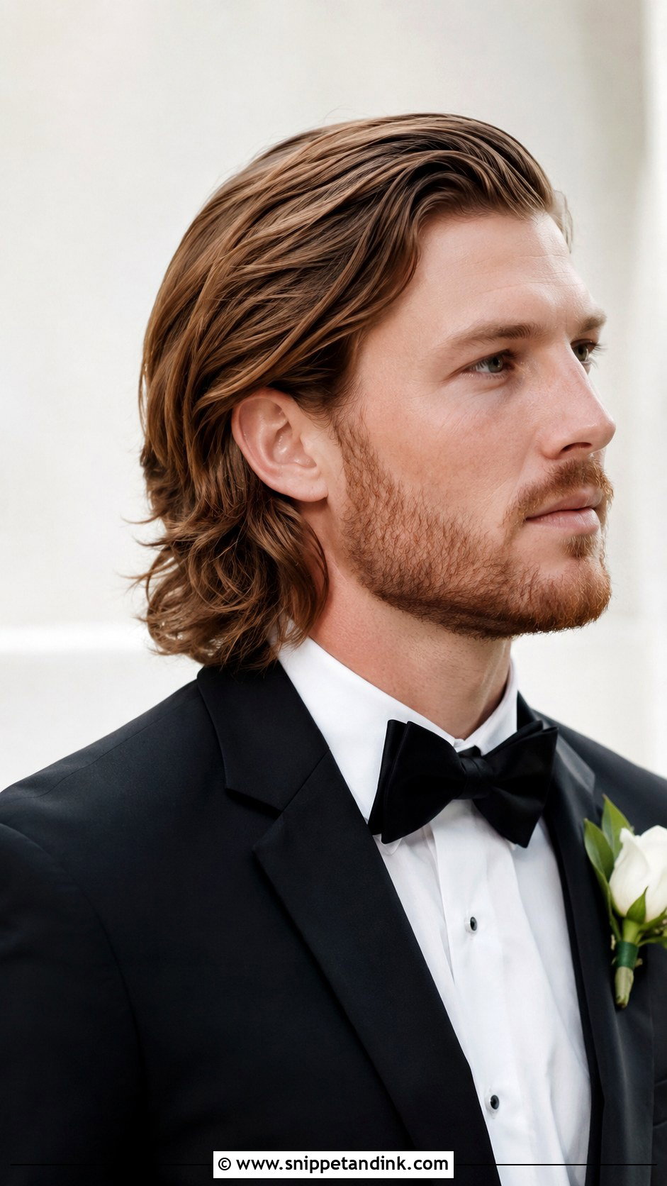 Long Hair Wedding Men - Snippet and Ink - 15 Mens Hairstyles for Wedding