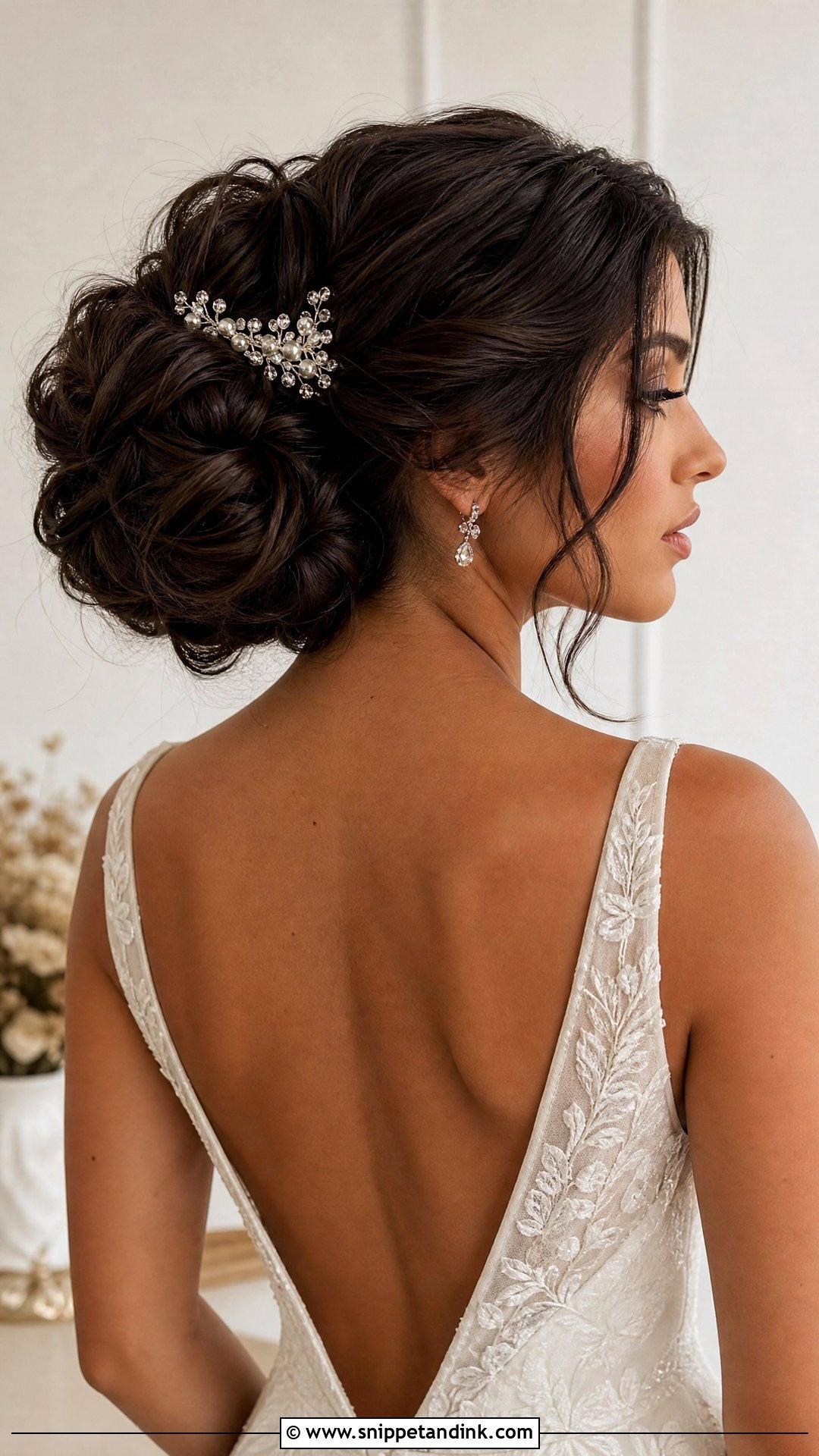 Long Hair Wedding Updo - Snippet and Ink - 20 Wedding Hair Up Do for Bride Ideas