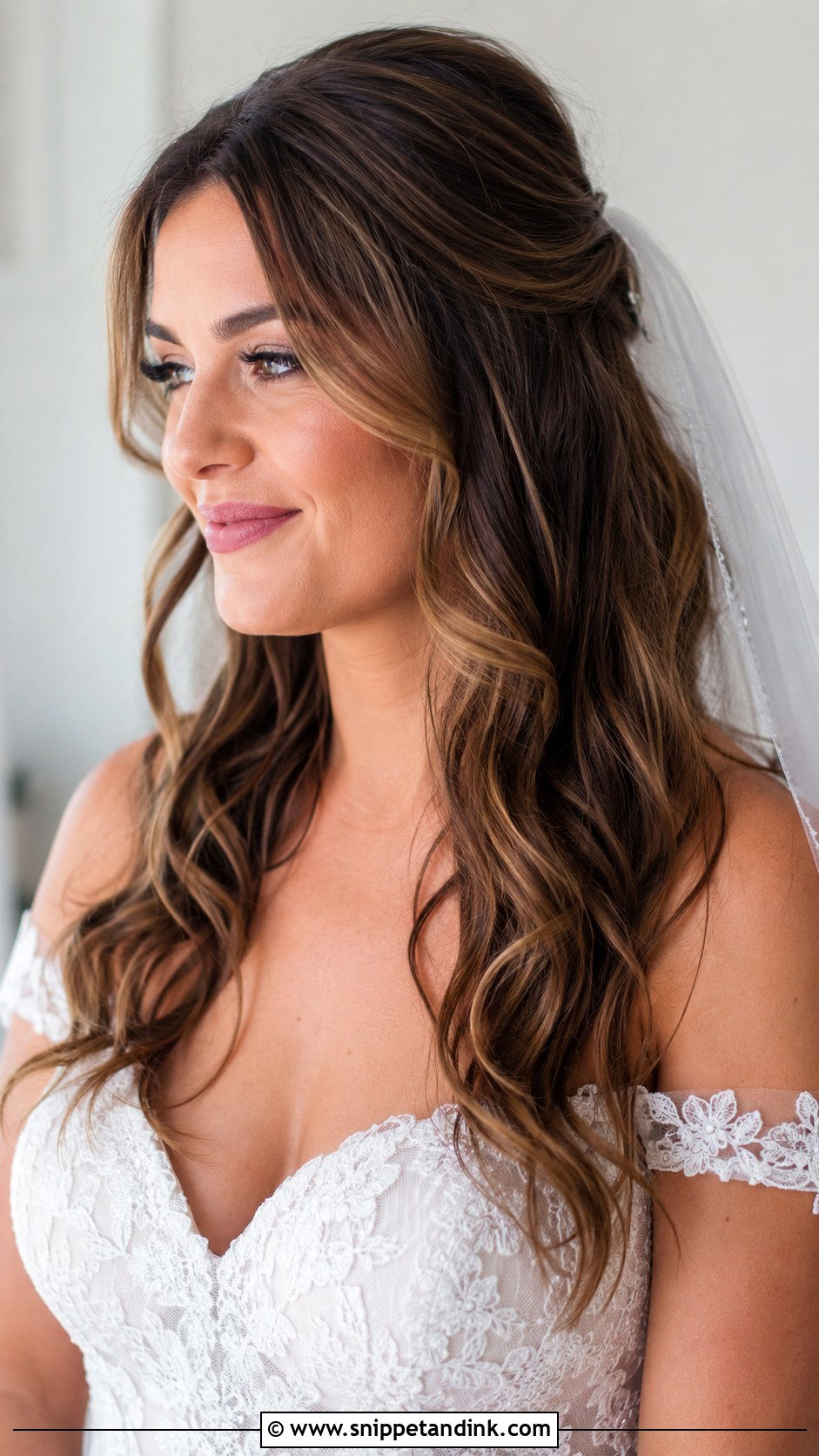 Long Loose Waves For Wedding - Snippet and Ink - 15 Long Hair Wedding Waves