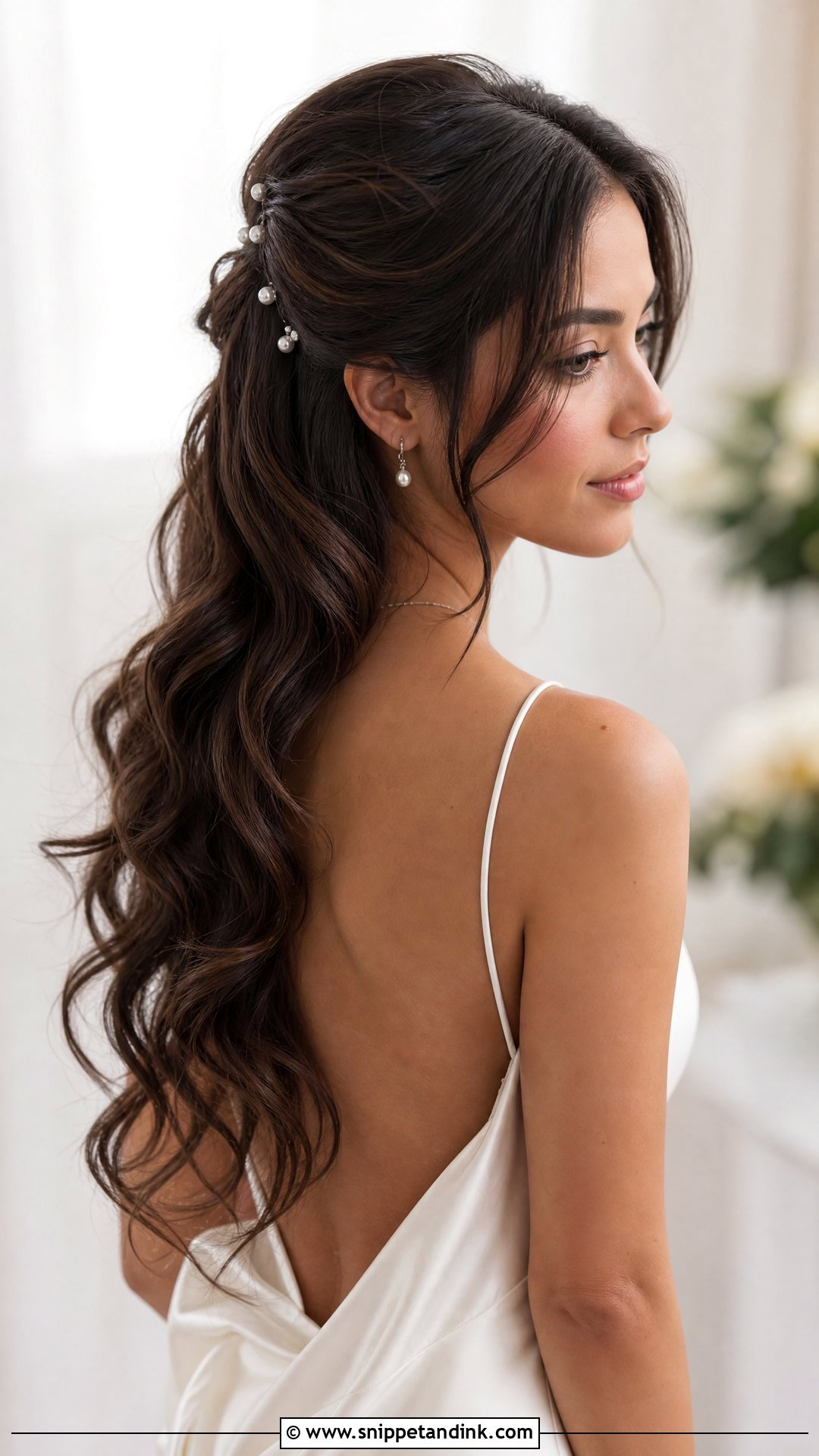 Long Mullet Wedding Hair - Snippet and Ink - 20 Mullet Wedding Hair Ideas