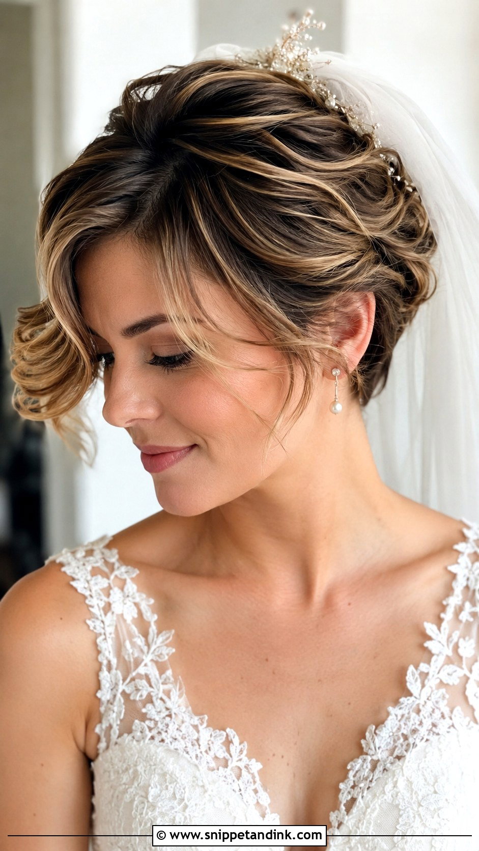 Long Pixie Wedding Hair - Snippet and Ink - 15 Pixie Hair Wedding Styles