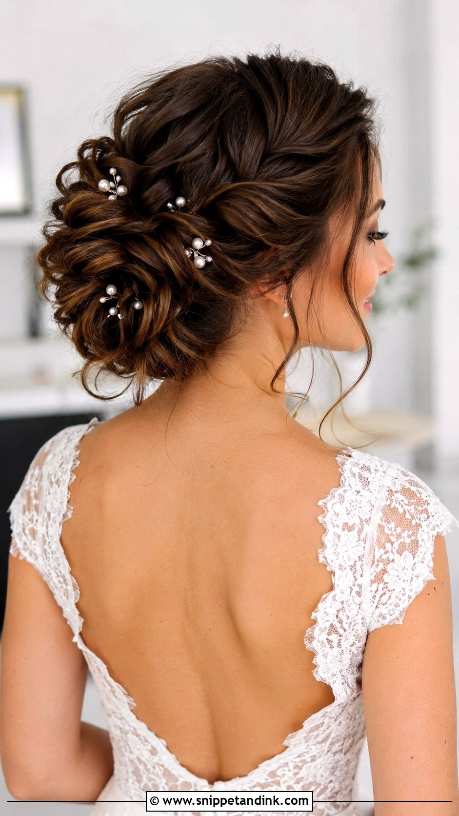 Long Textured Updo Wedding Hairstyle - Snippet and Ink - 15 Long Hairstyles Ideas for Wedding
