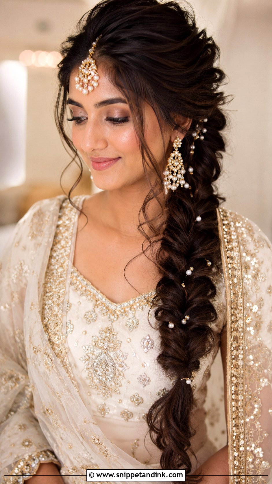 Long Wedding Braid Hairstyle - Snippet and Ink - 15 Long Hairstyles Ideas for Wedding