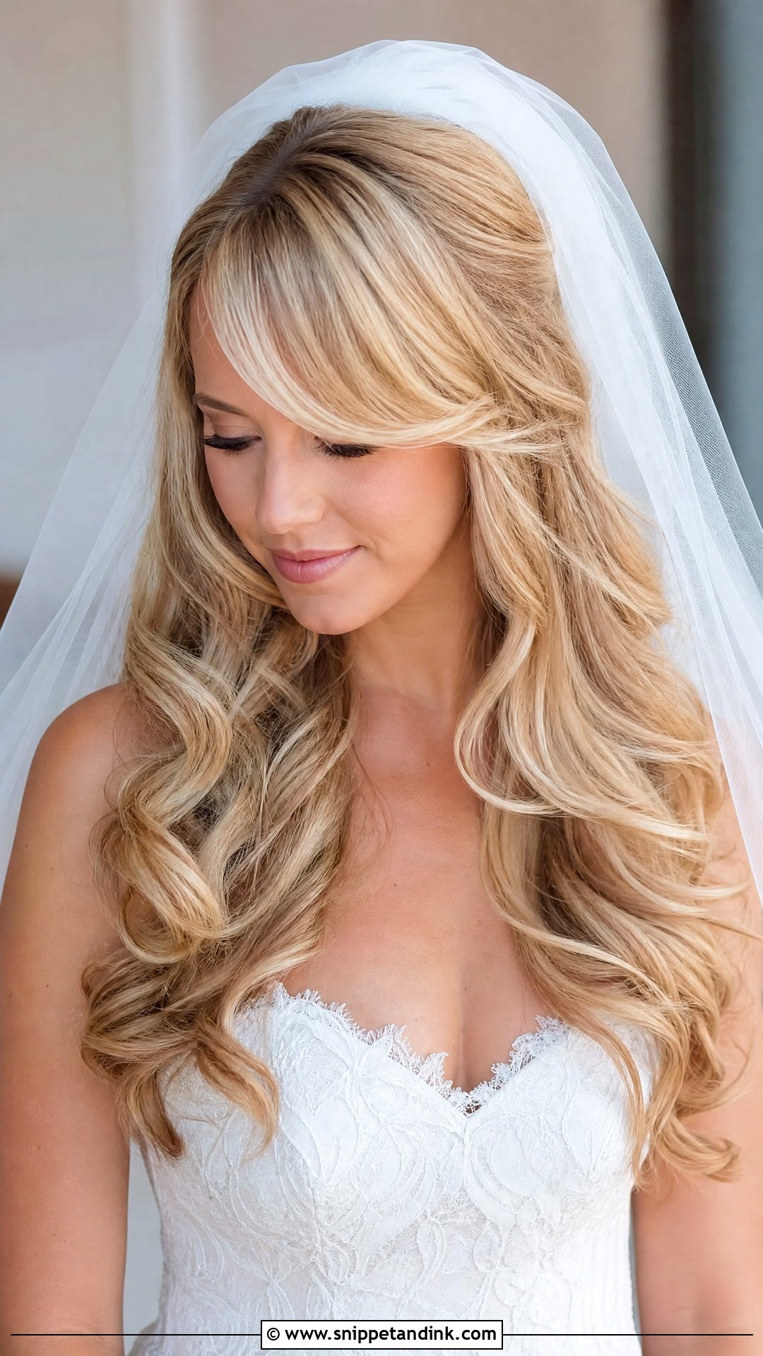 Long Wedding Hair With Side Bangs - Snippet and Ink - 15 Big Forehead Hairstyles for Wedding