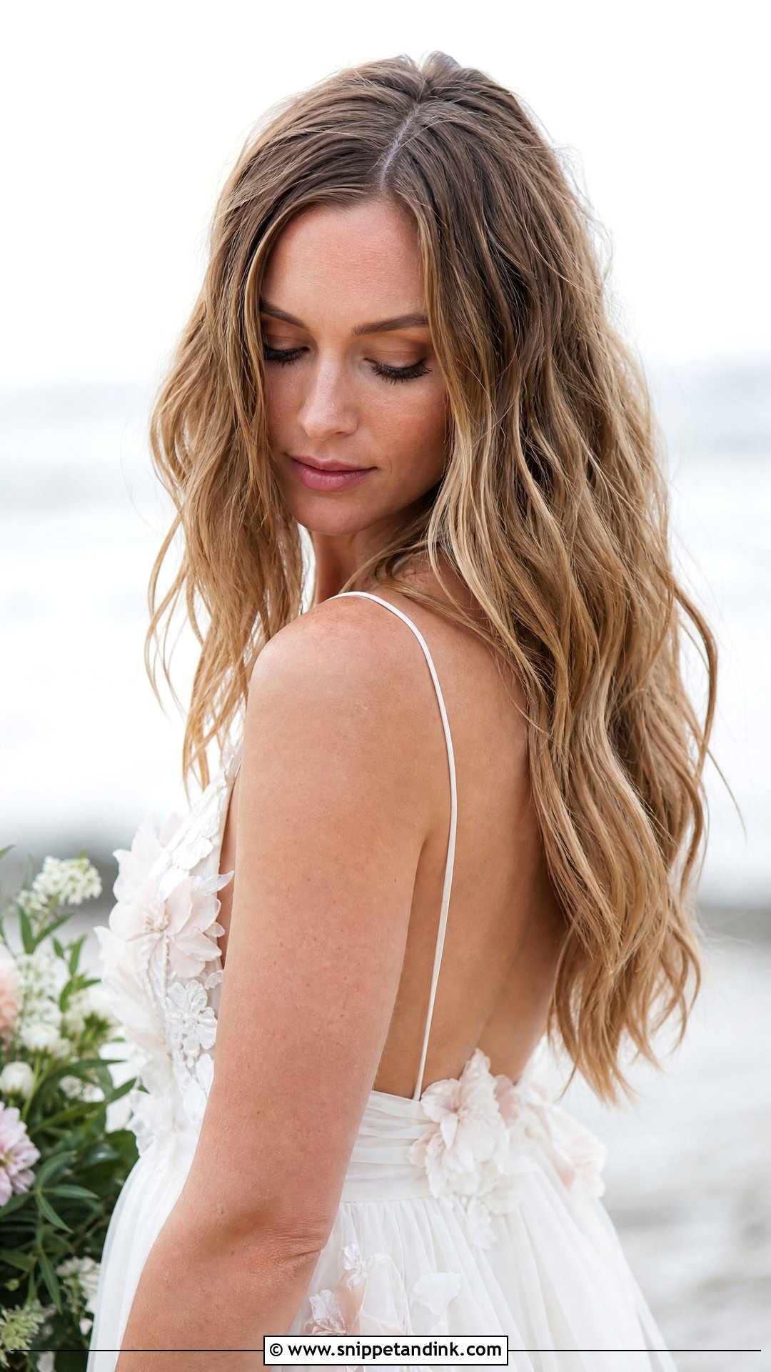 Loose Beachy Waves - Snippet and Ink - 20 Simple Bridal Hairstyles