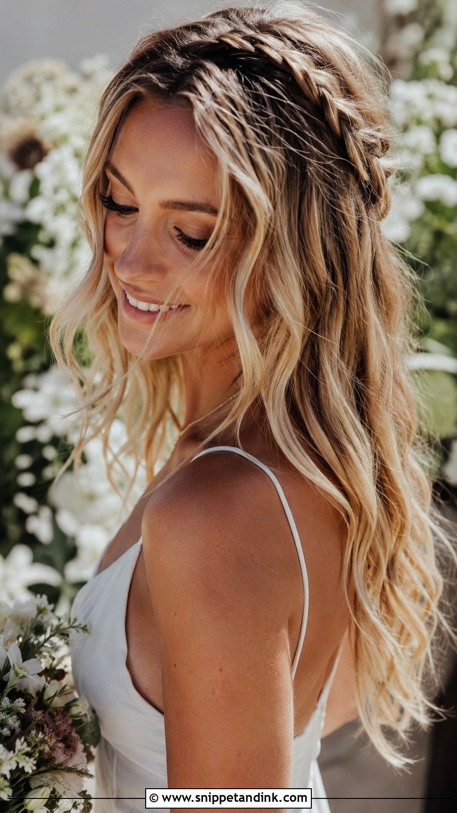 Loose Beachy Waves - Snippet and Ink - 25 Wedding Guest Hair Inspo Ideas