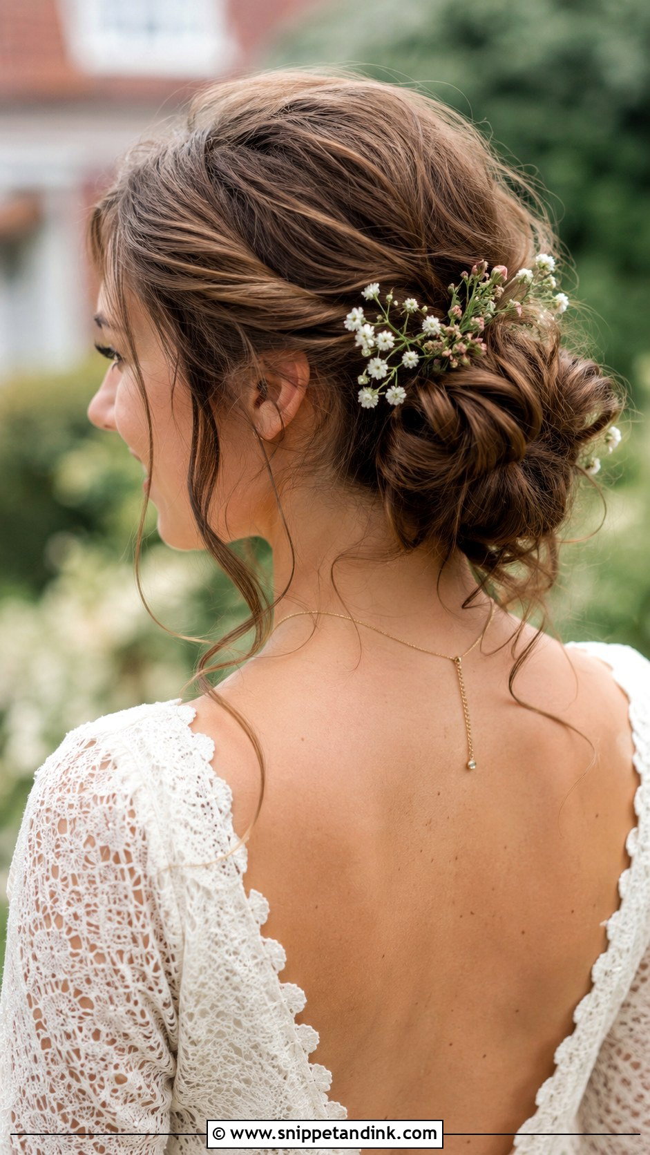 Loose Bohemian Bun - Snippet and Ink - 25 Loose Wedding Hairstyles