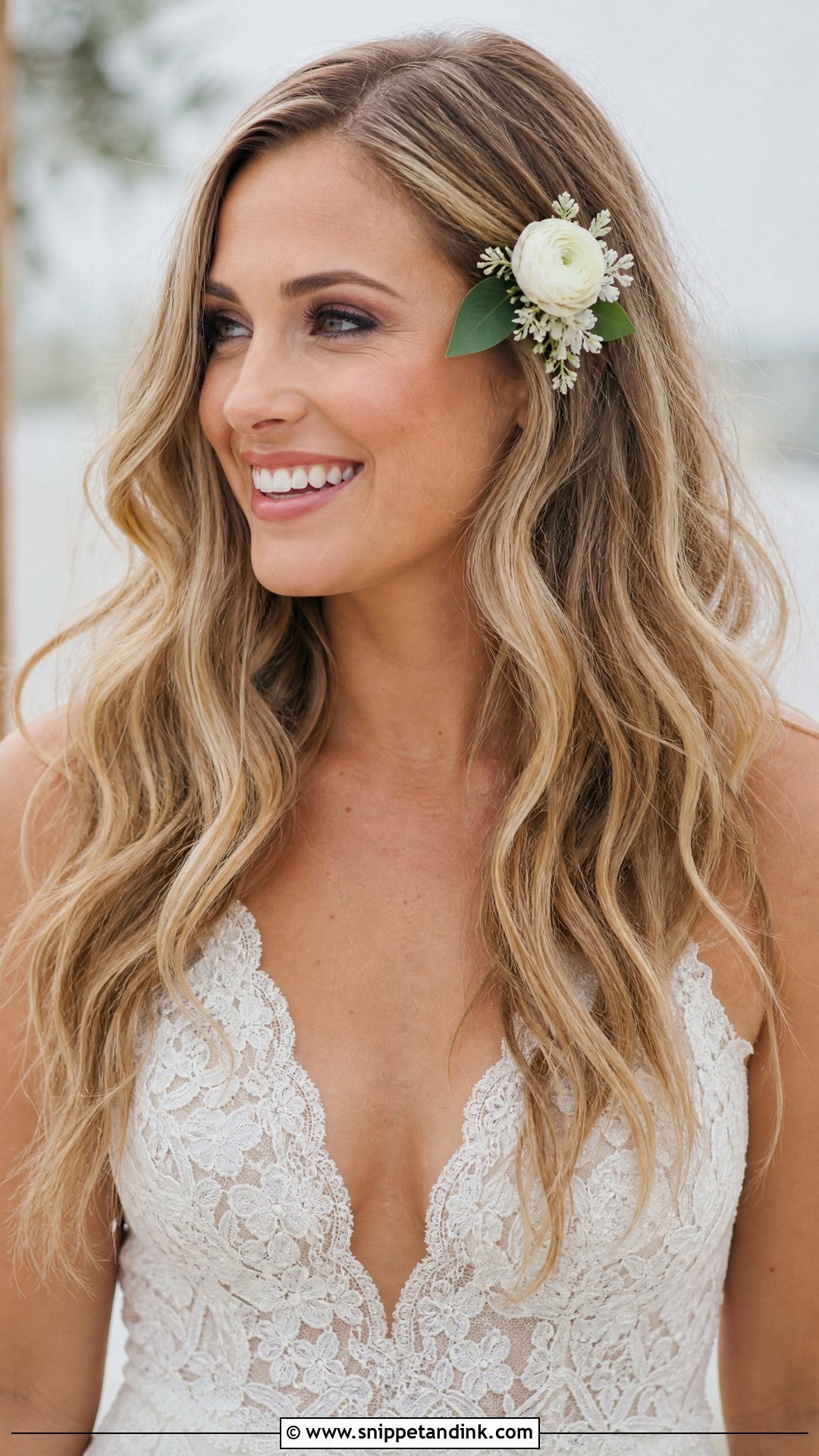 Loose Boho Waves Wedding Hair Tutorial - Snippet and Ink - 25 Wedding Hair Tutorial Ideas
