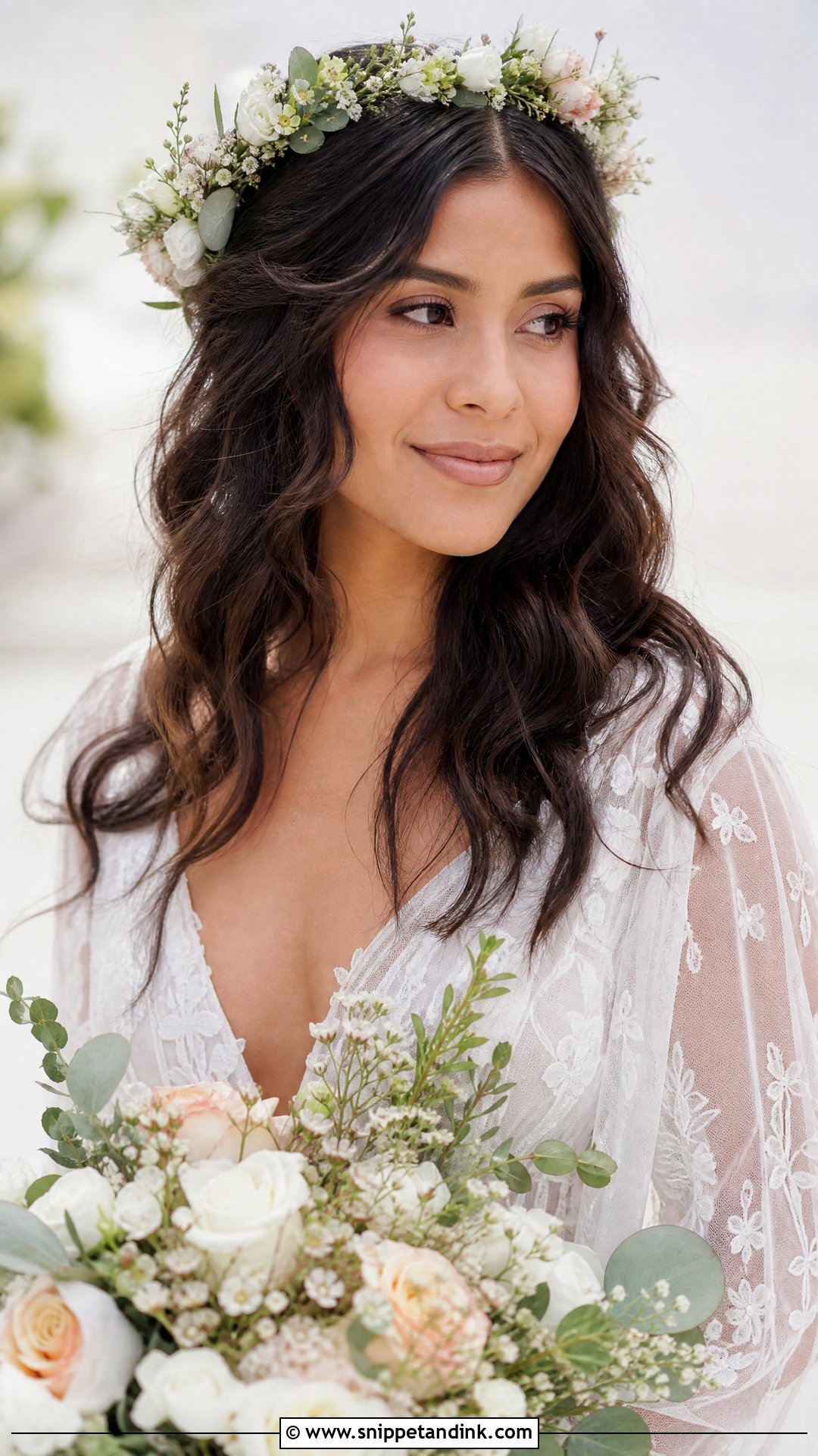 Loose Boho Waves - Snippet and Ink - 25 Brides Hair
