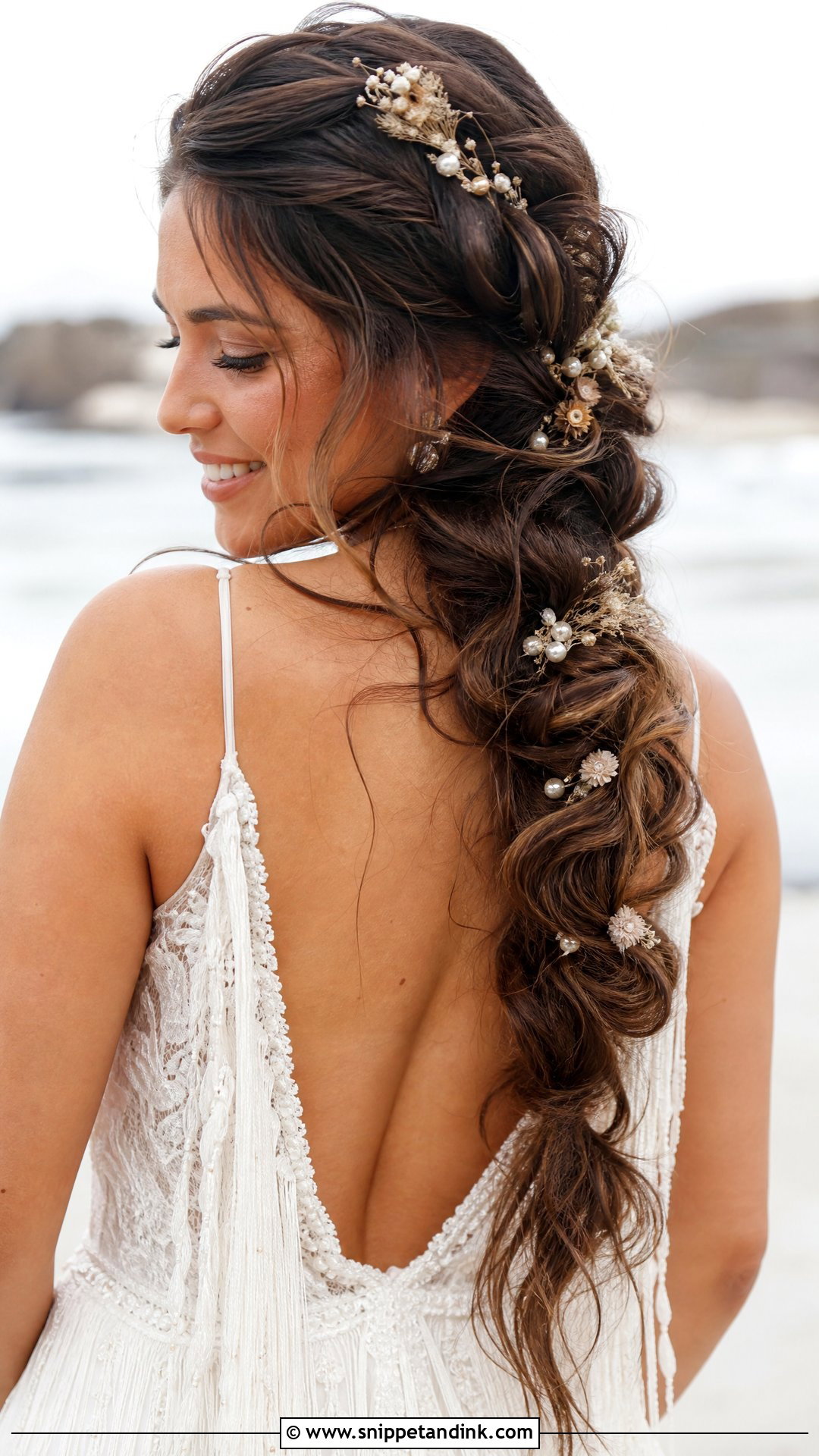 Loose Braid Bridal Hair - Snippet and Ink - 20 Bridal Hair Braids
