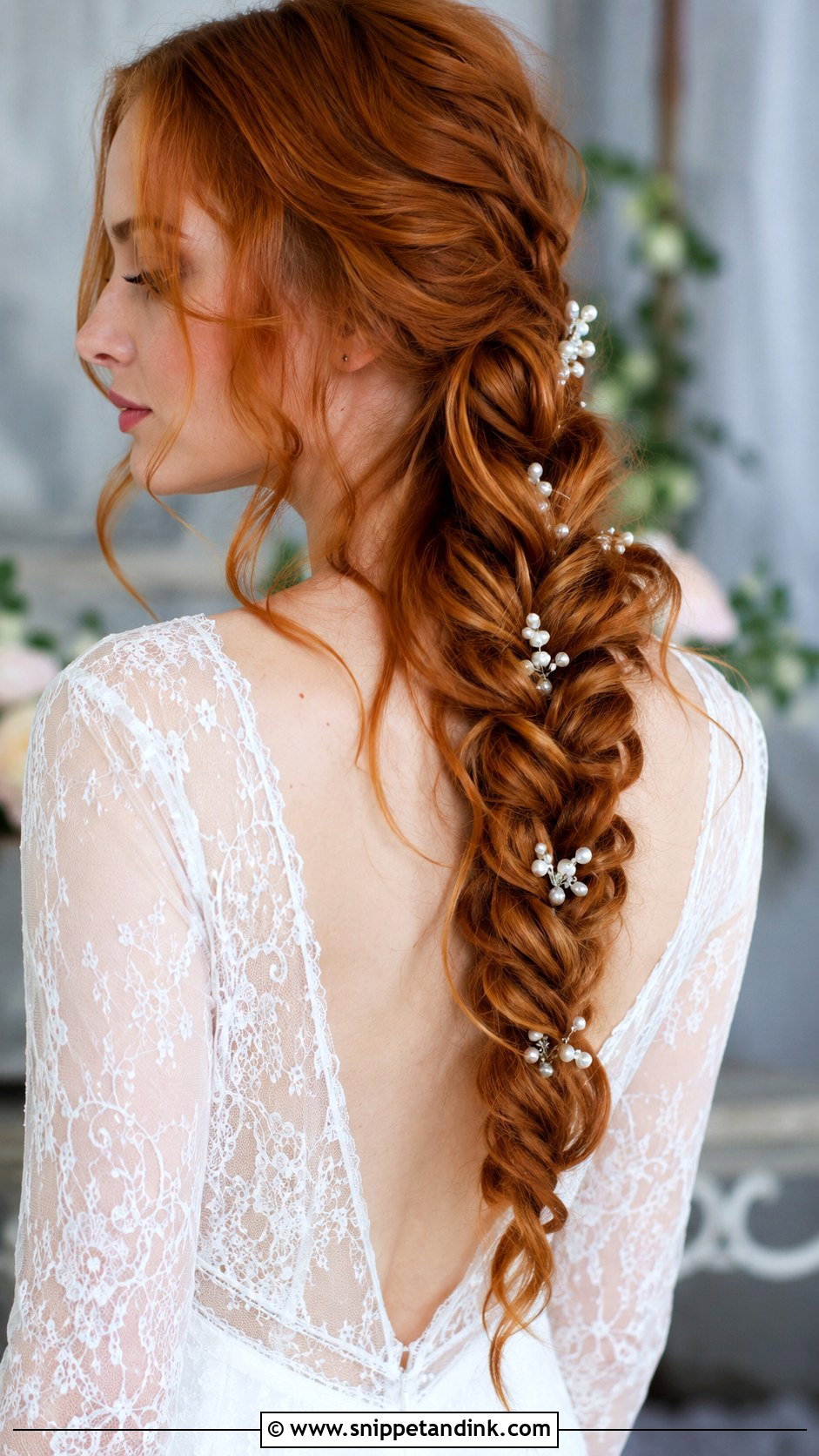 Loose Braid Bridal Hair - Snippet and Ink - 20 Bridal Hair with Braids