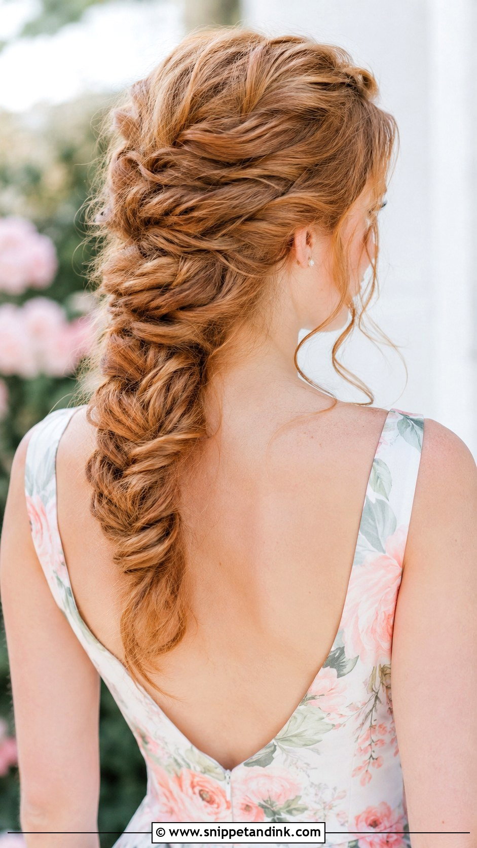 Loose Braid Bridesmaid Hair - Snippet and Ink - 20 Bridesmaid Hair with Braid Ideas