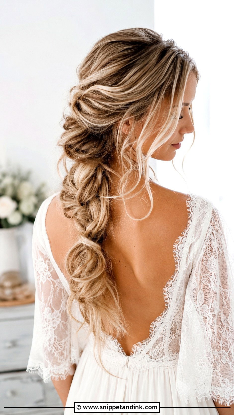 Loose Braid Wedding Hair - Snippet and Ink - 20 Braided Hair for Wedding Ideas