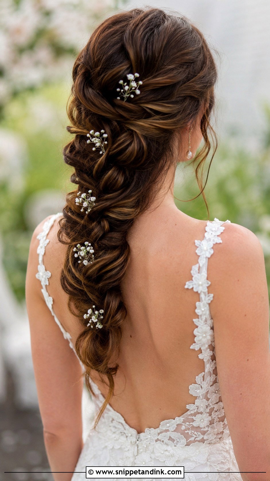 Loose Braid Wedding Hairstyle - Snippet and Ink - 20 Elegant Braided Hairstyles Weddings