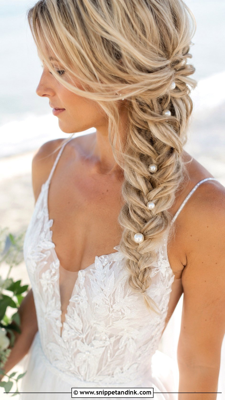 Loose Braid for Wedding - Snippet and Ink - 25 Braid Hairstyles for Wedding