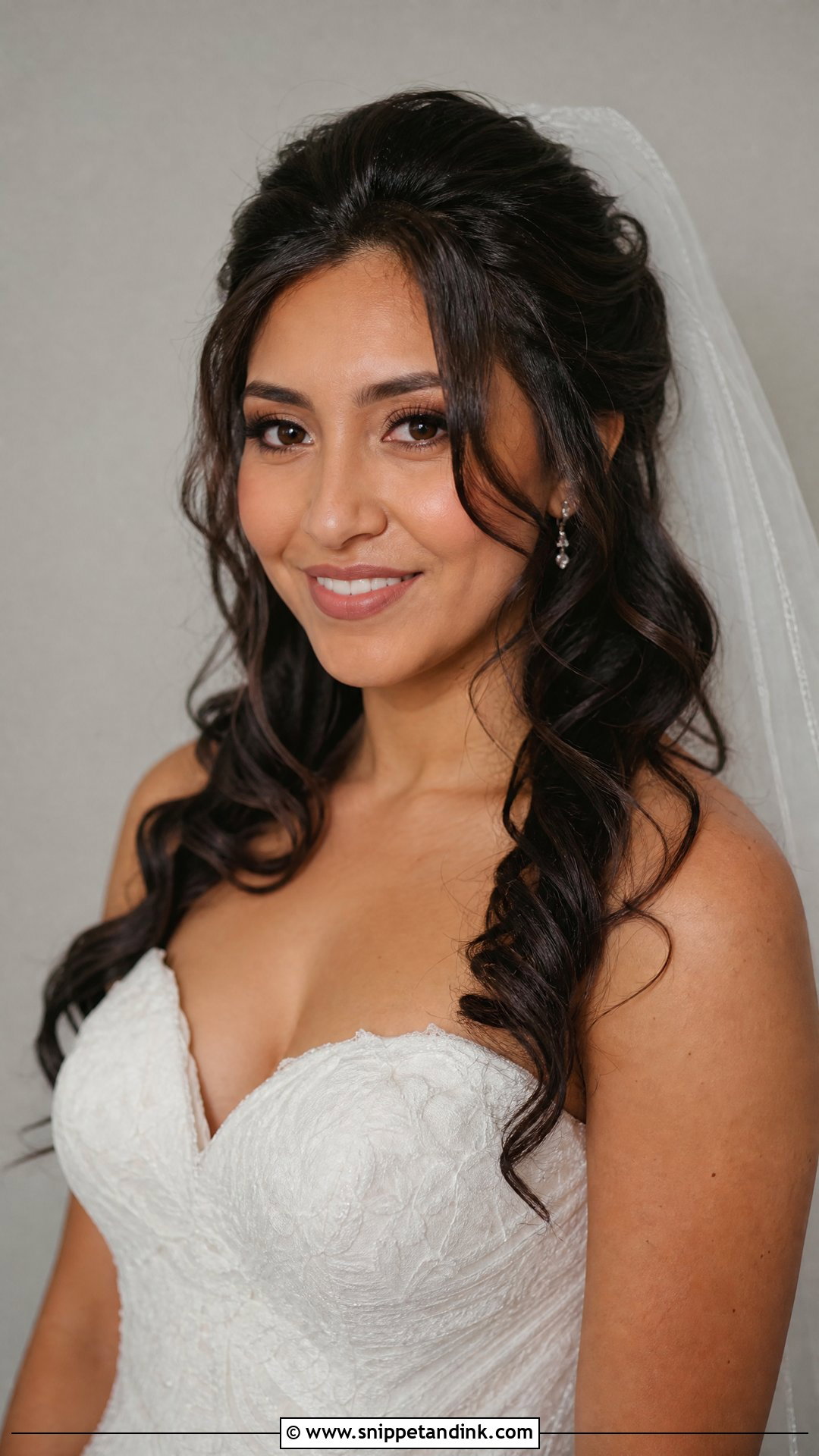 Loose Bridal Curls - Snippet and Ink - 15 Bridal Loose Hairstyles