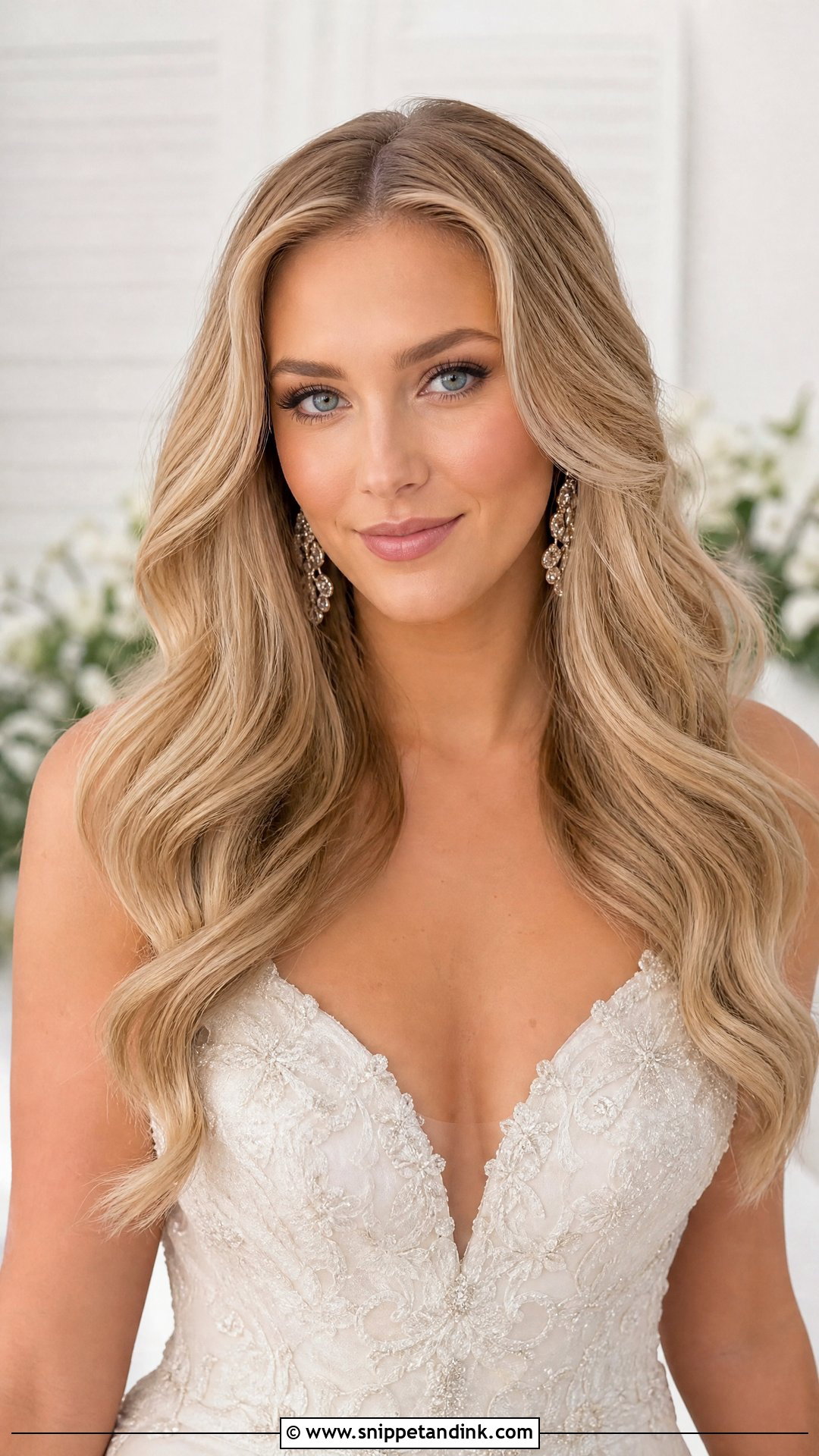 Loose Bridal Waves - Snippet and Ink - 15 Bridal Loose Hairstyles