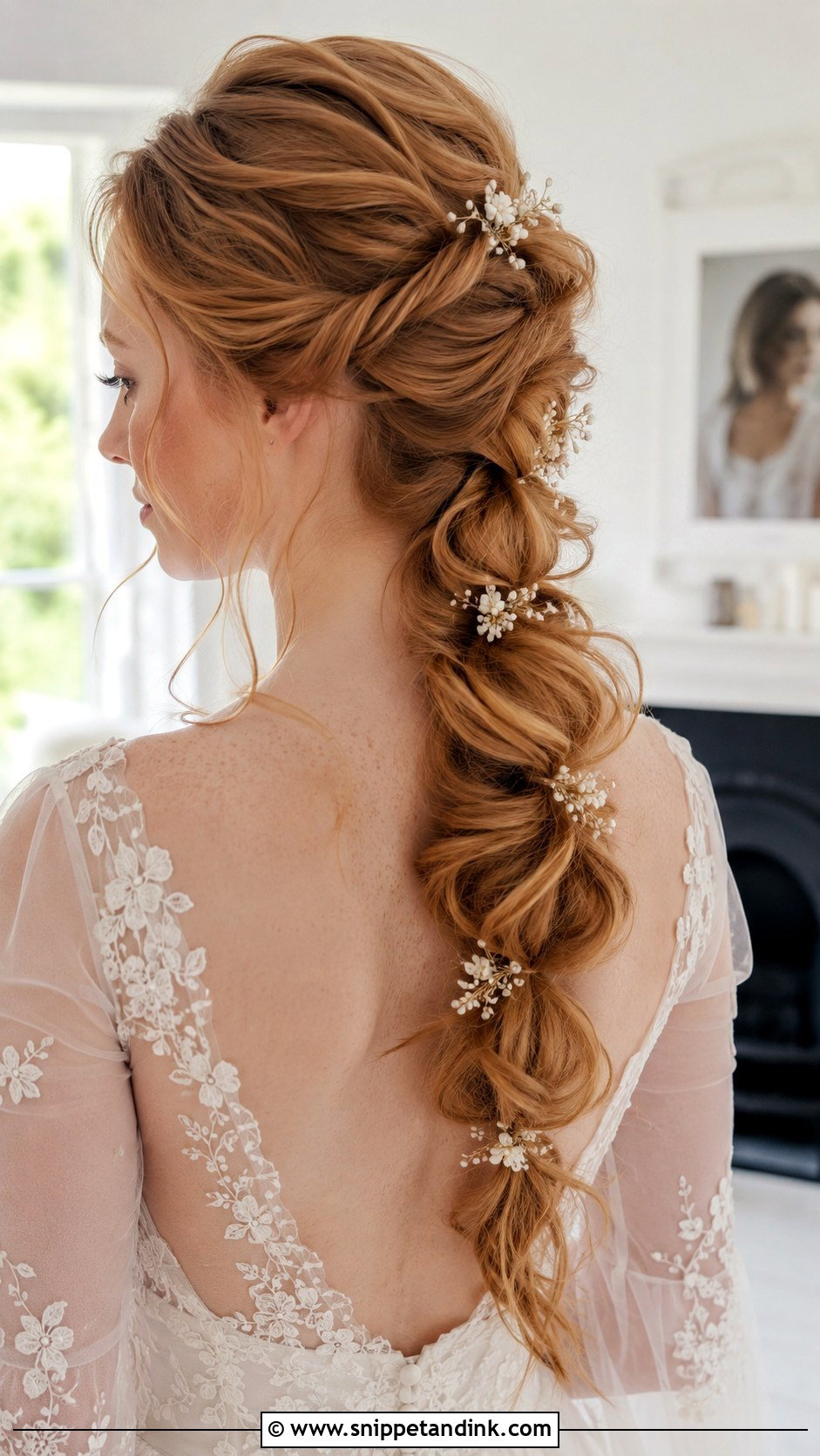 Loose Bubble Braid Wedding Hair - Snippet and Ink - 20 Bubble Braid Wedding Hair Ideas