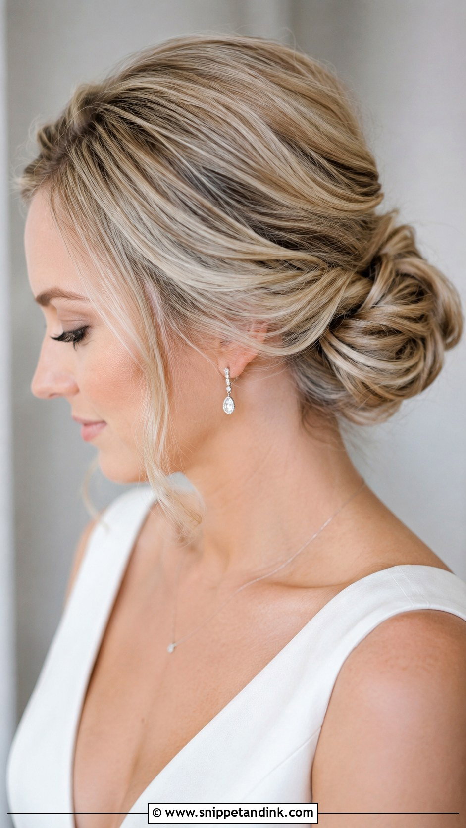 Loose Bun Wedding Hair For Fine Hair - Snippet and Ink - 20 Loose Bun Hairstyles Wedding