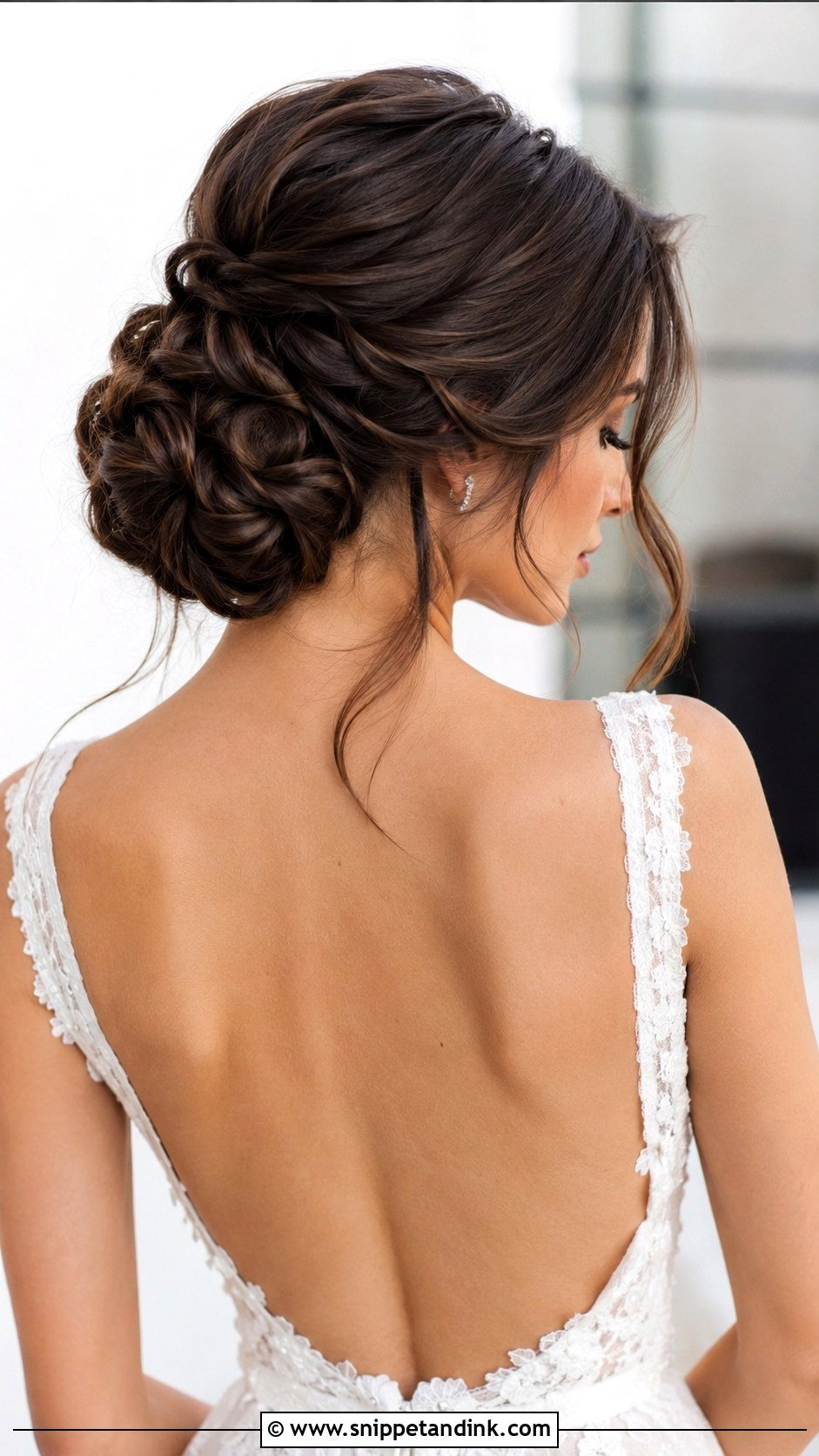 Loose Bun Wedding Hair For Long Hair - Snippet and Ink - 20 Loose Bun Hairstyles Wedding