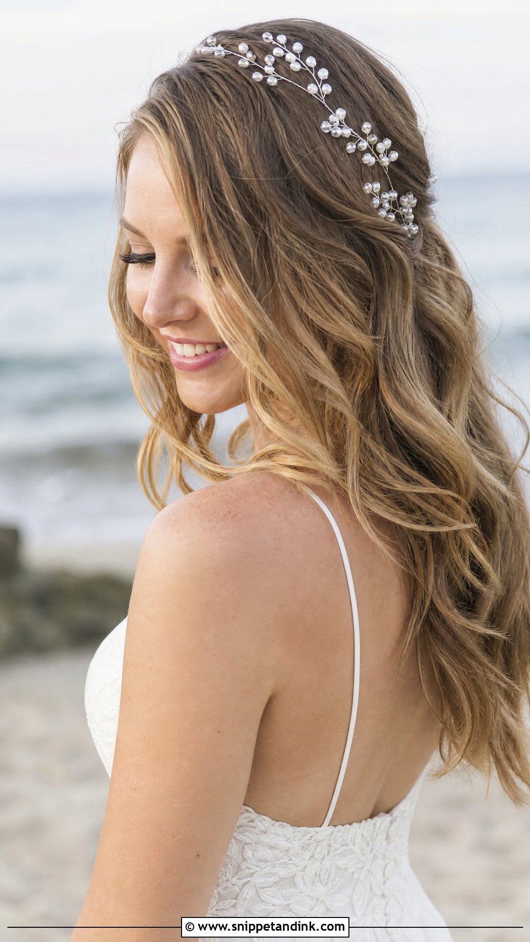 Loose Cascading Waves - Snippet and Ink - 20 Hair Designs for Wedding Ideas