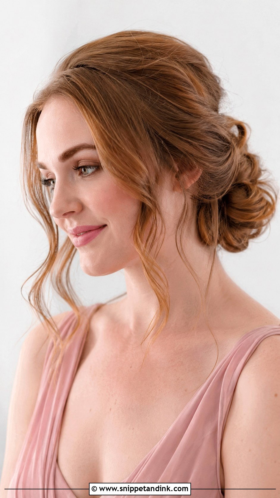 Loose Chignon Wedding Updo for Long Hair - Snippet and Ink - 20 Wedding Updos for Long Hair Bridesmaid