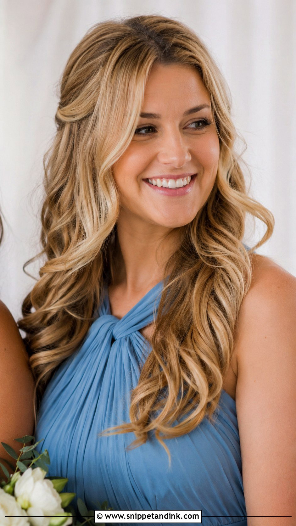 Loose Curly Bridesmaid Hair Down - Snippet and Ink - 20 Bridesmaid Hair Down Curly Ideas