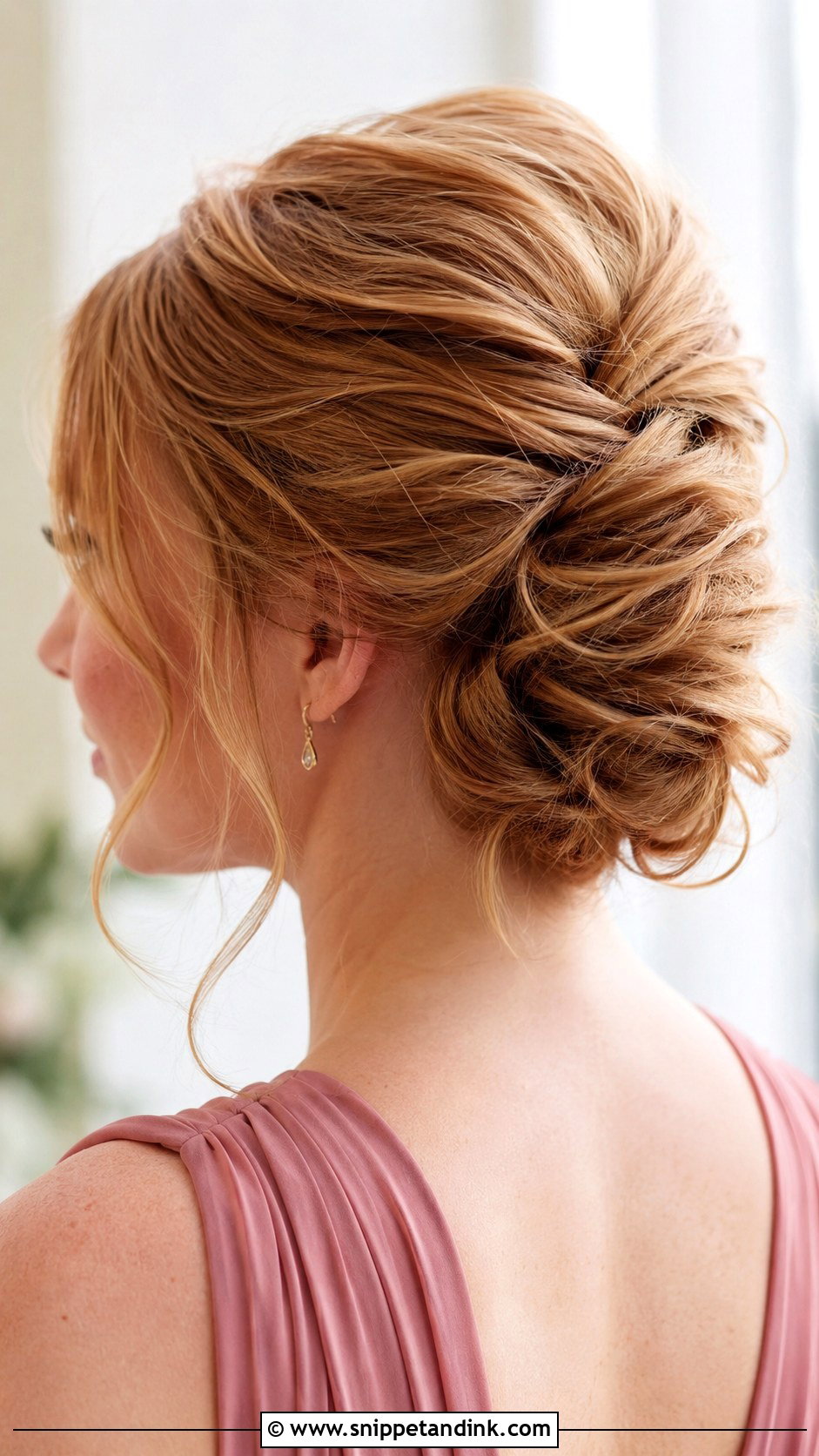 Loose French Twist Bridesmaid Updo - Snippet and Ink - 25 Bridesmaids Hairstyles Updo