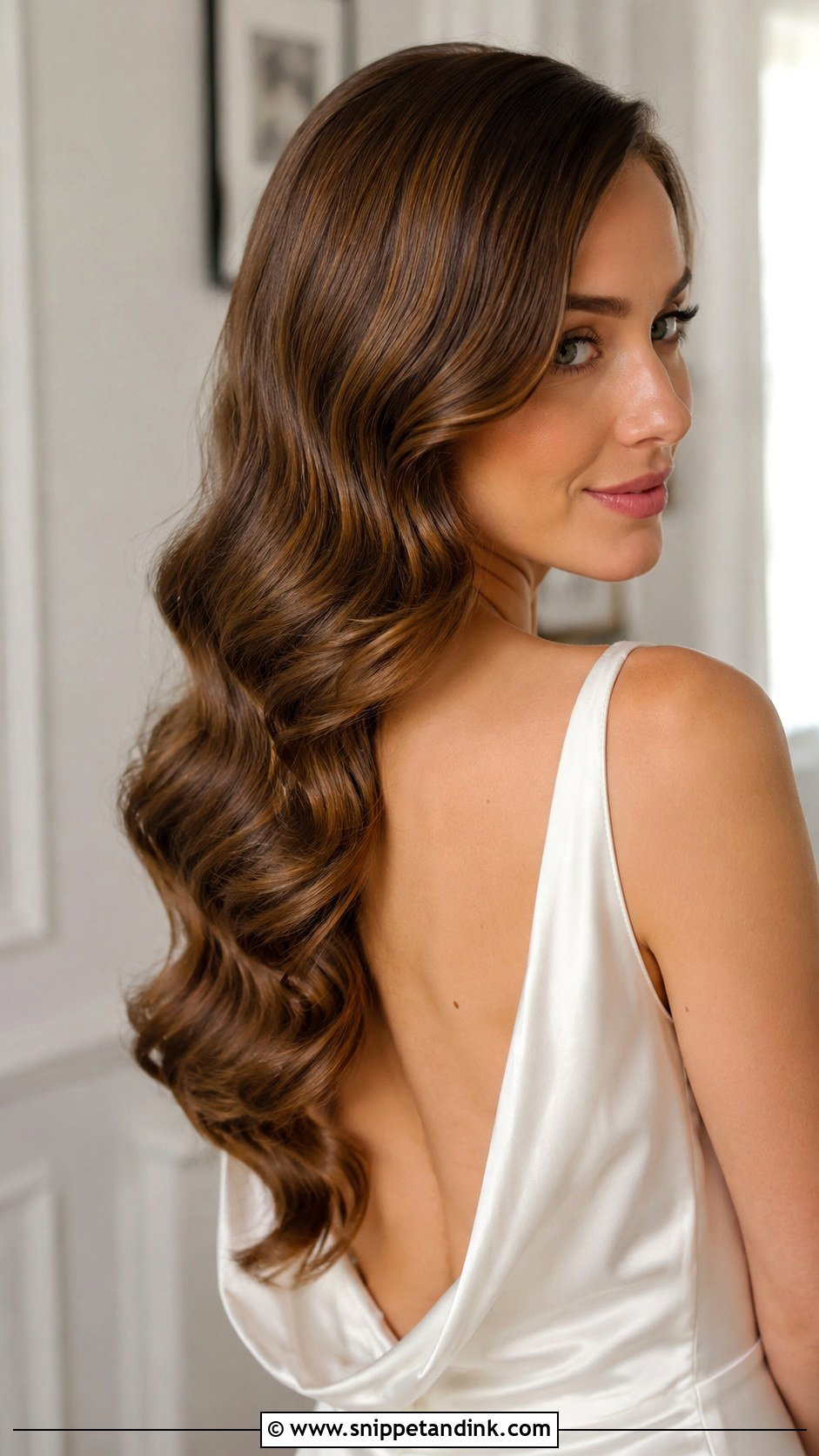 Loose Hollywood Waves for Long Hair - Snippet and Ink - 20 Long Wavy Hairstyles for Wedding