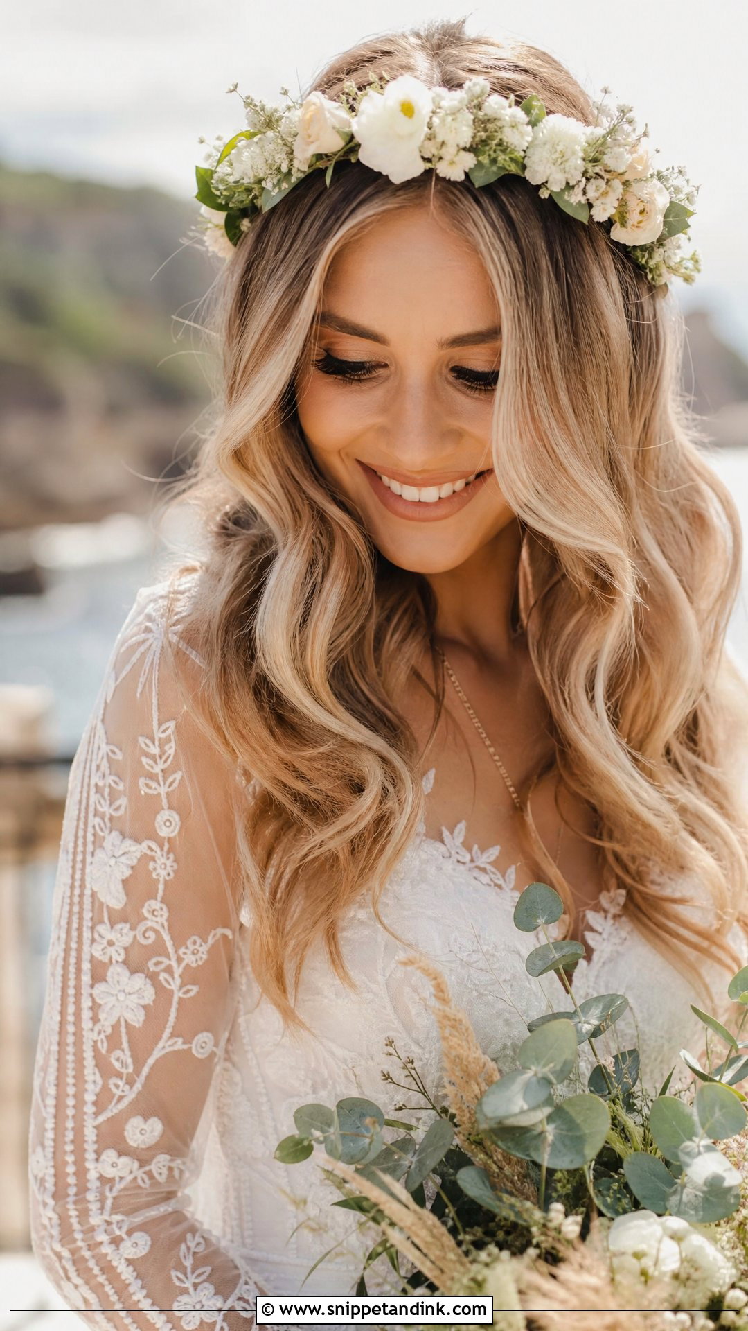 Loose Hollywood Waves - Snippet and Ink - 20 Hollywood Waves Wedding Hair