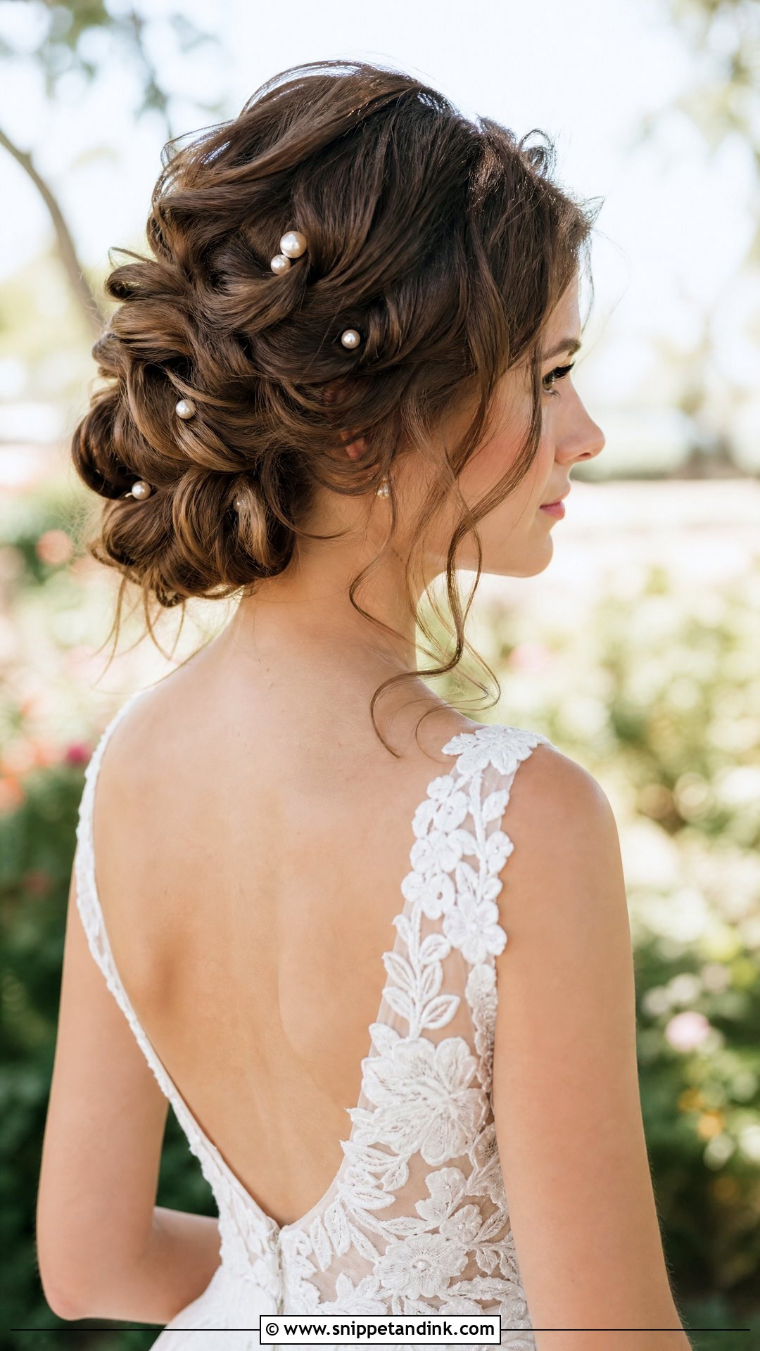 Loose Knotted Updo - Snippet and Ink - 20 Easy Bridal Updo Ideas