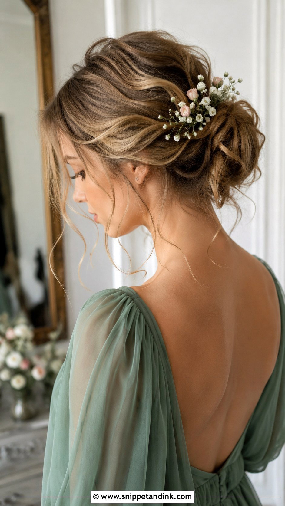 Loose Messy Updo - Snippet and Ink - 25 Mother of the Bride Updos