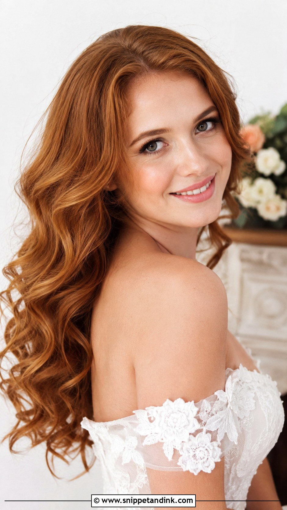 Loose Romantic Curls - Snippet and Ink - 25 Simple Hairstyles for Wedding Guest