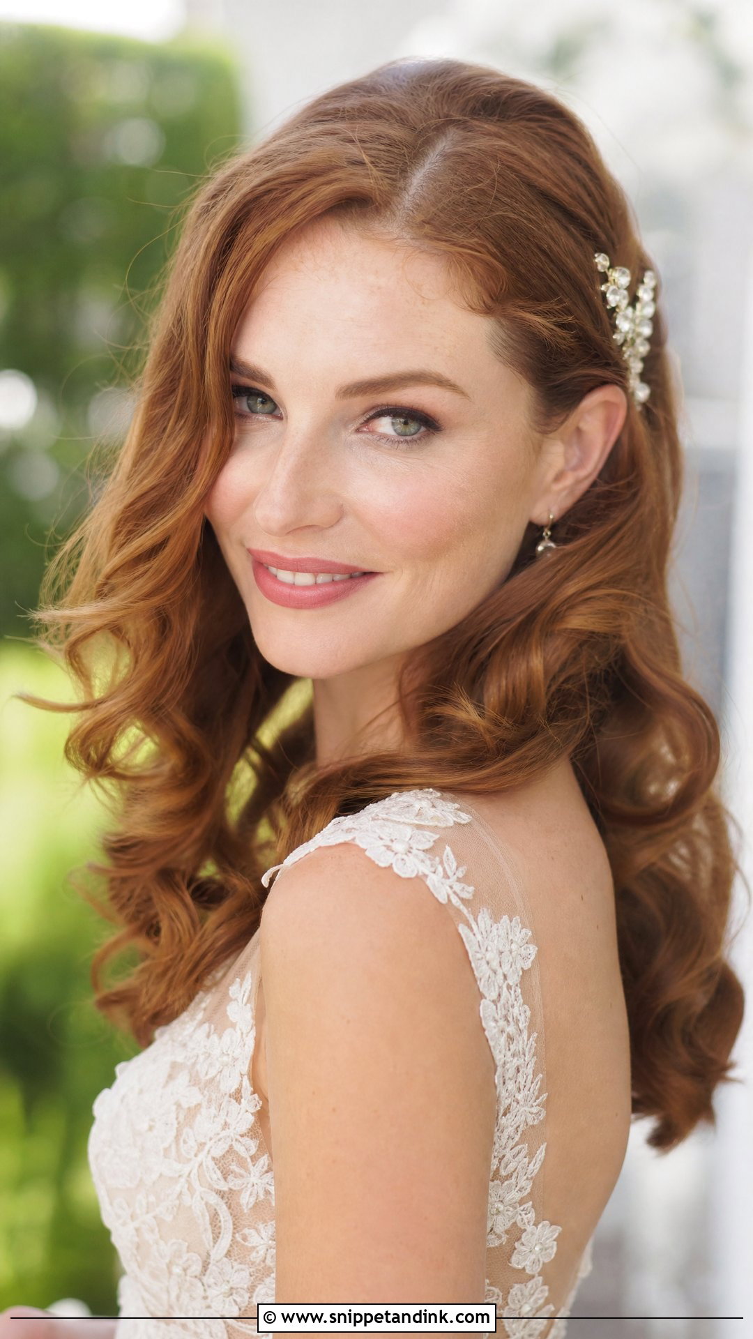Loose Romantic Curls - Snippet and Ink - 20 Long Hair Wedding Hair Styles