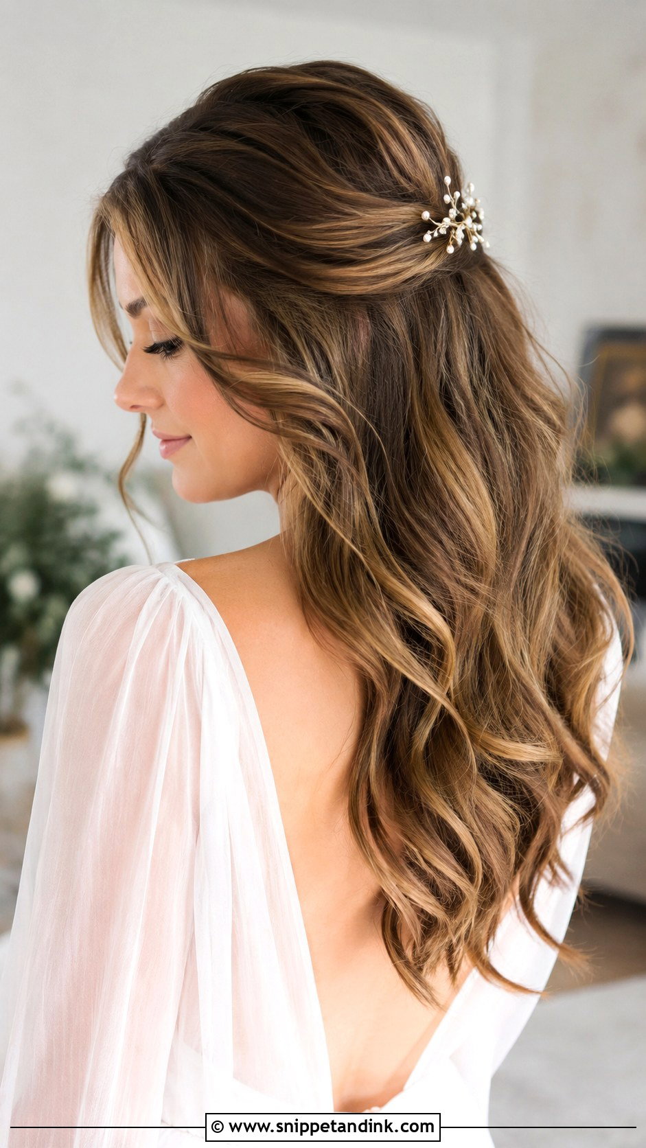 Loose Romantic Waves - Snippet and Ink - 20 Hair Styling for Wedding Ideas