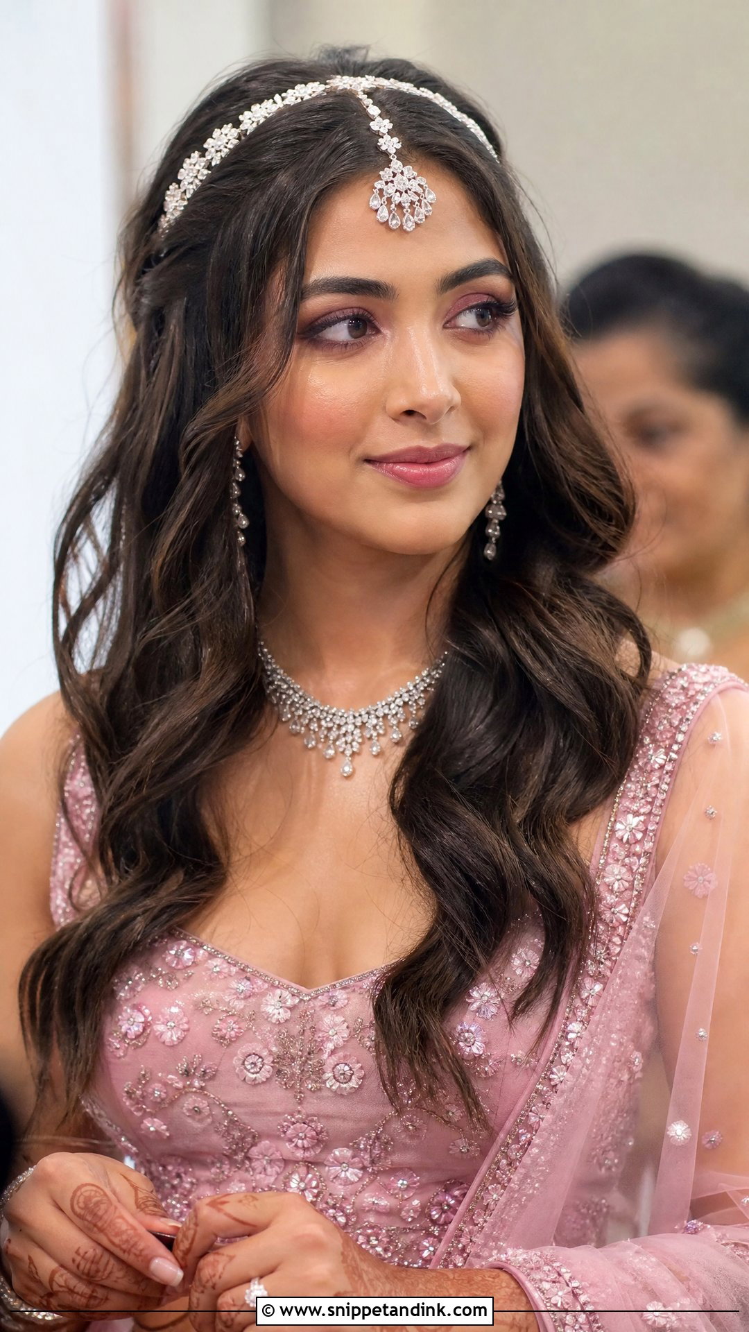 Loose Romantic Waves - Snippet and Ink - 20 Hindu Wedding Hairstyles